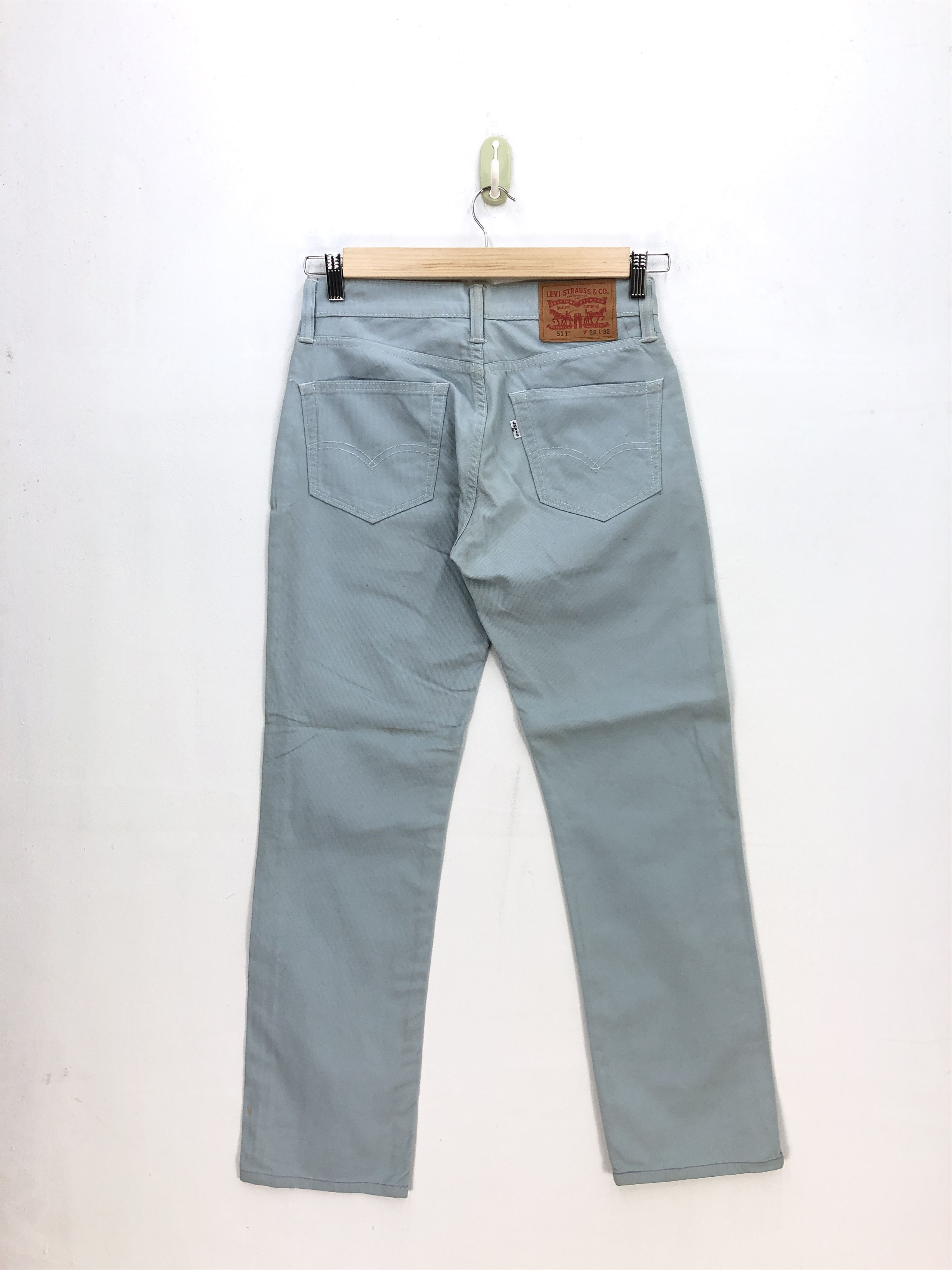 Levi's Vintage Y2K Levis 511 Jeans Blue Slim Fit Levis Skinny Denim Size US 30 / EU 46 - 2 Thumbnail