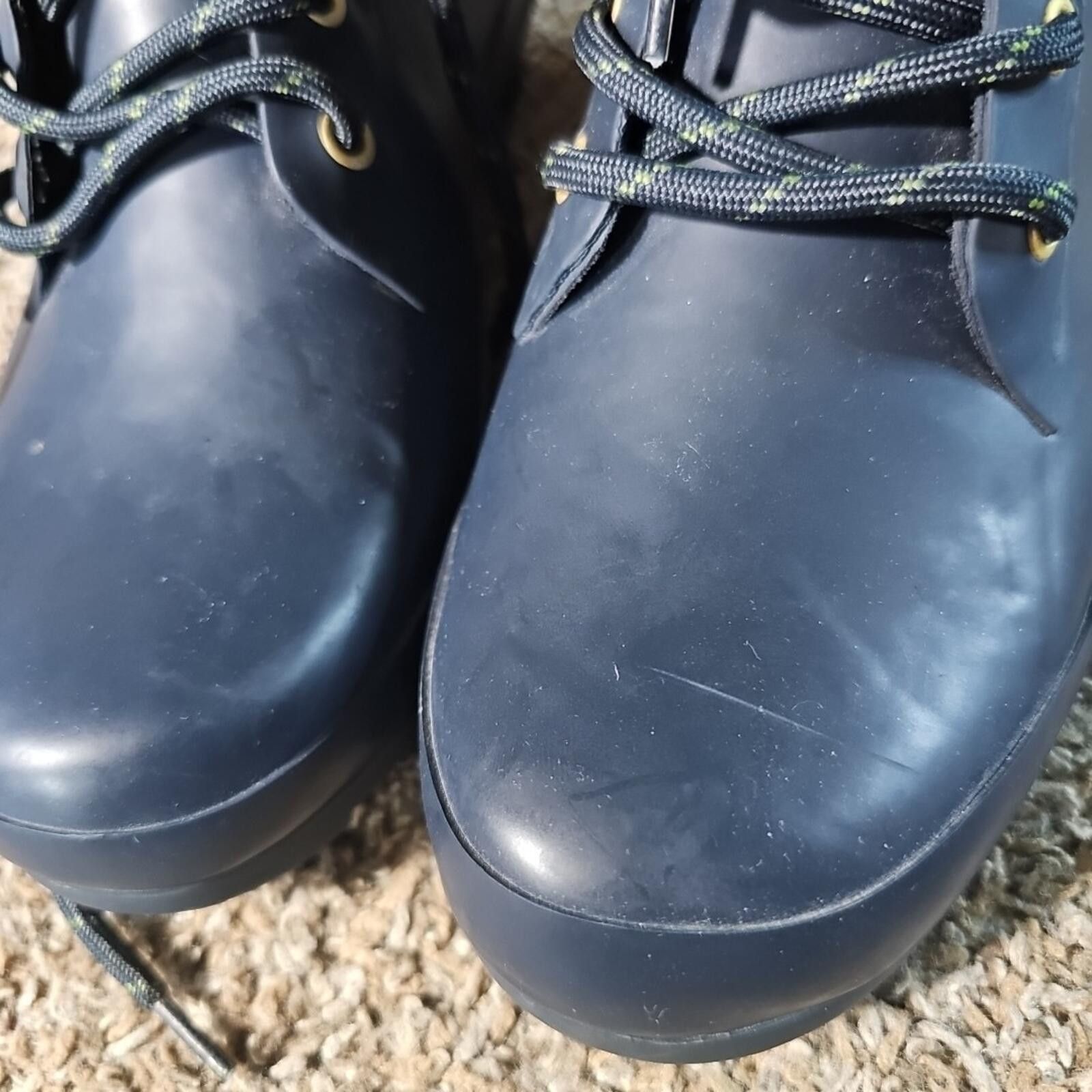 Polo Ralph Lauren U.S. Polo Jacky Lace Up Rubber Boots 9M NWT NWD Size US 9 / IT 39 - 4 Thumbnail