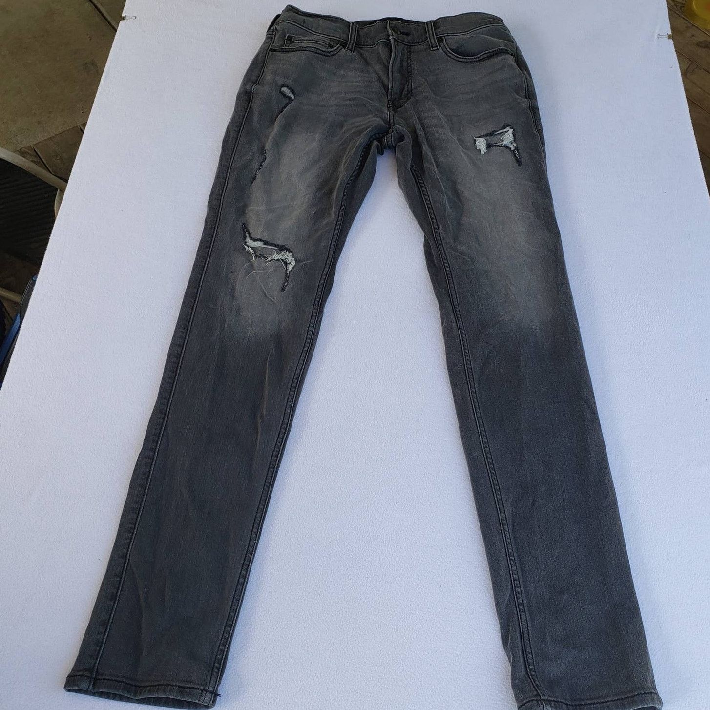Hollister Hollister Men's 32 x 30 Stacked Skinny Jeans Size US 32 / EU 48 - 9 Thumbnail
