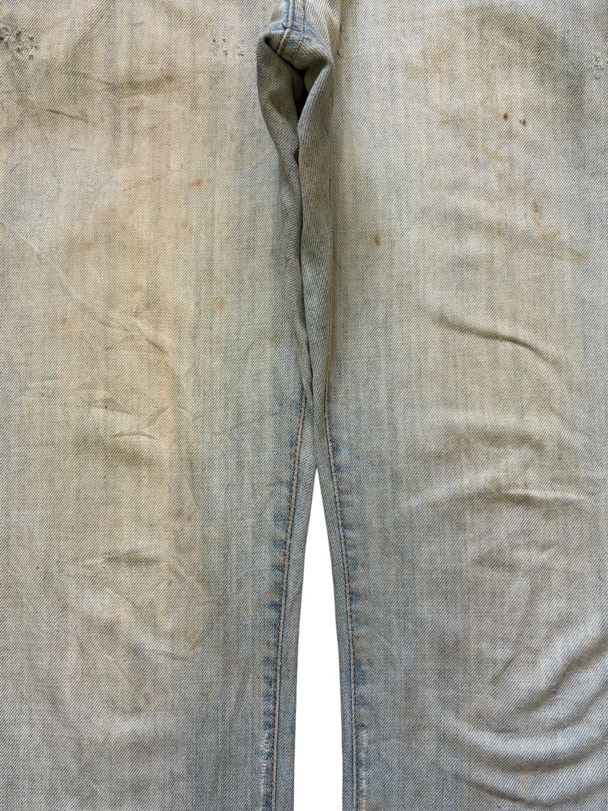 Energie Vintage Italy Energie Mud Wash Distressed Jeans Size US 31 - 3 Thumbnail