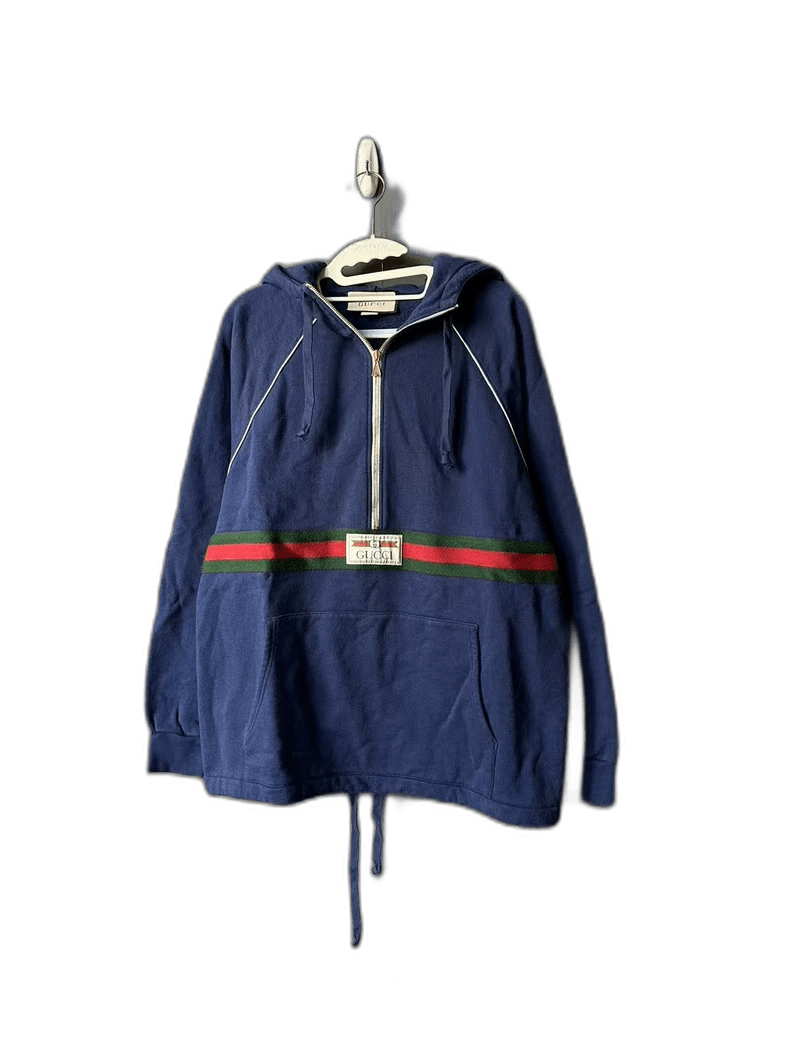 gucci half zip hoodie