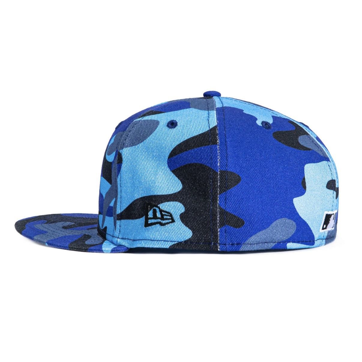 Hat Club HATCLUB Braves Blue Camo Fitted 7 1/8 Size ONE SIZE - 3 Thumbnail