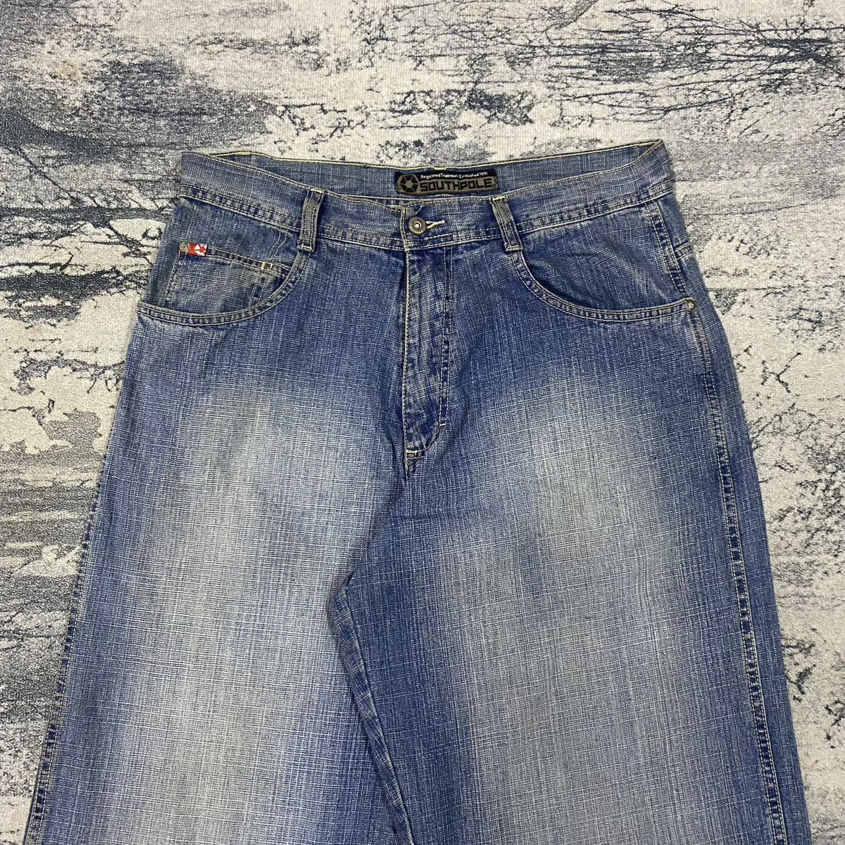 Southpole Vintage Y2K Southpole Baggy Denim Jeans Size US 34 / EU 50 - 4 Thumbnail