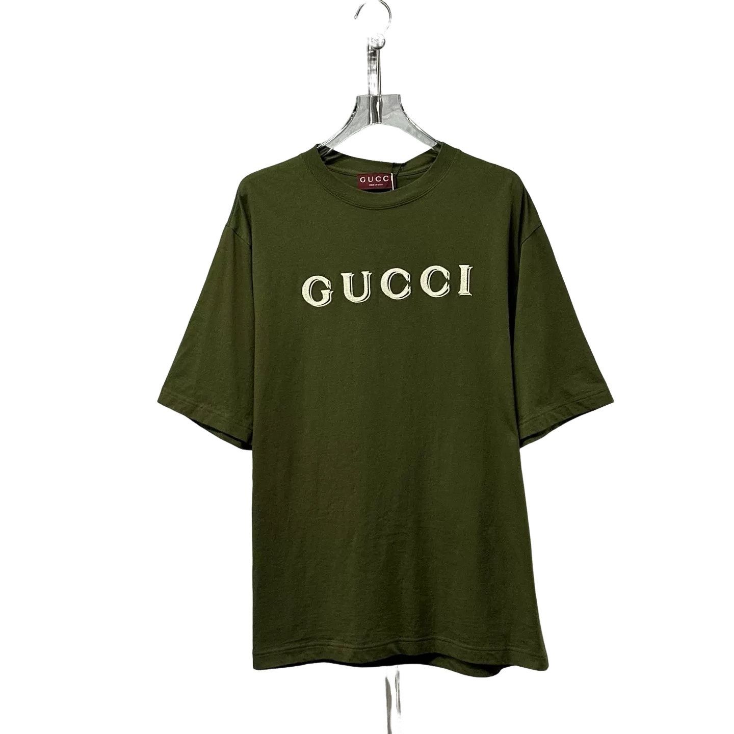 Gucci Gucci Embroidered Logo T-Shirt XL Size US XL / EU 56 / 4 - 1 Thumbnail