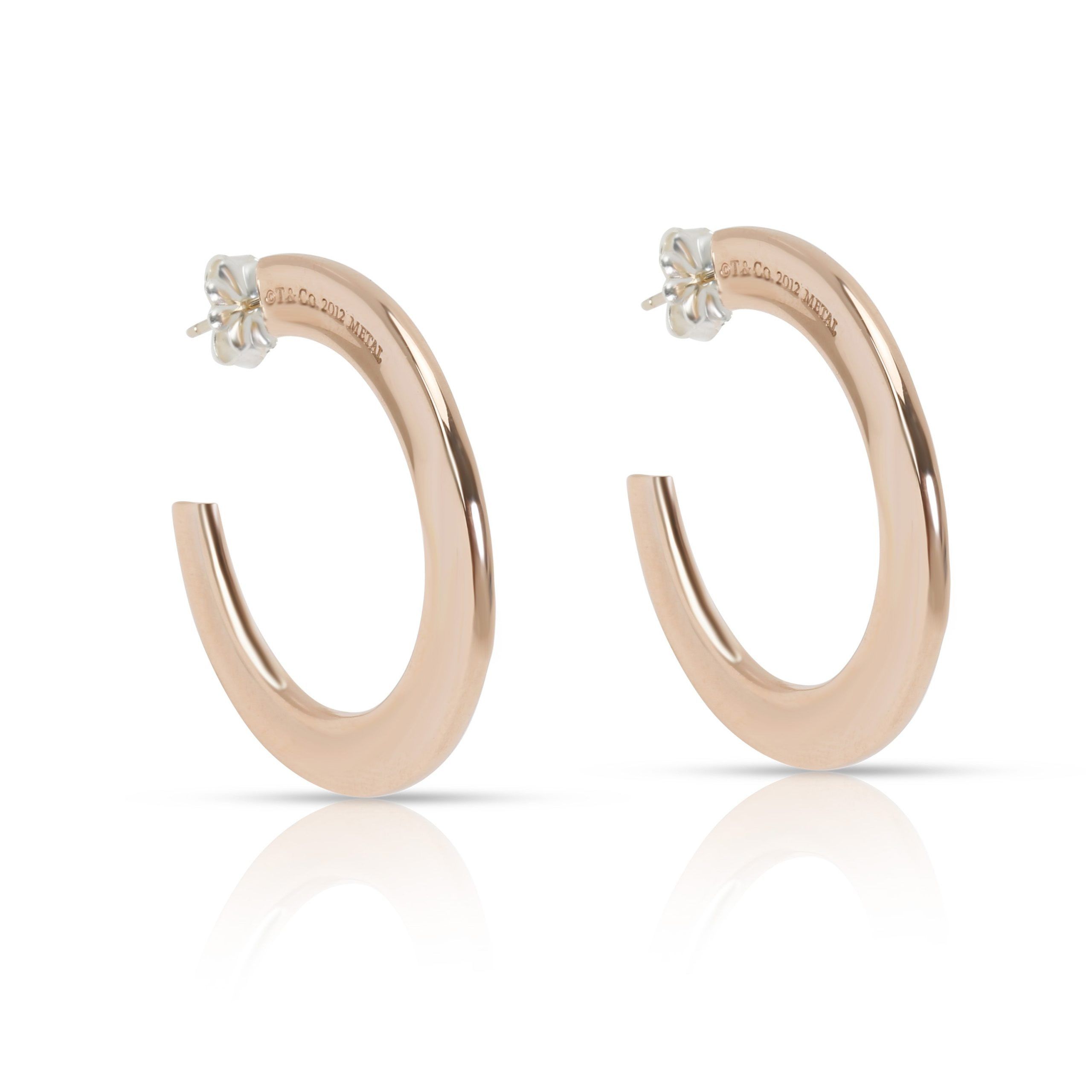 Tiffany & Co. 1837 Rubedo Hoop Earring