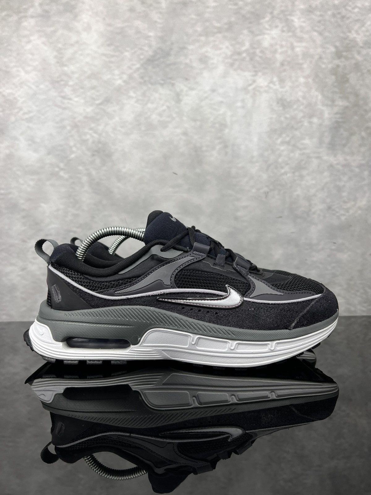 Nike Nike Air Max Bliss Black Silver | Men's 8.5 US / EUR 41 Size US 8.5 / EU 41-42 - 2 Thumbnail