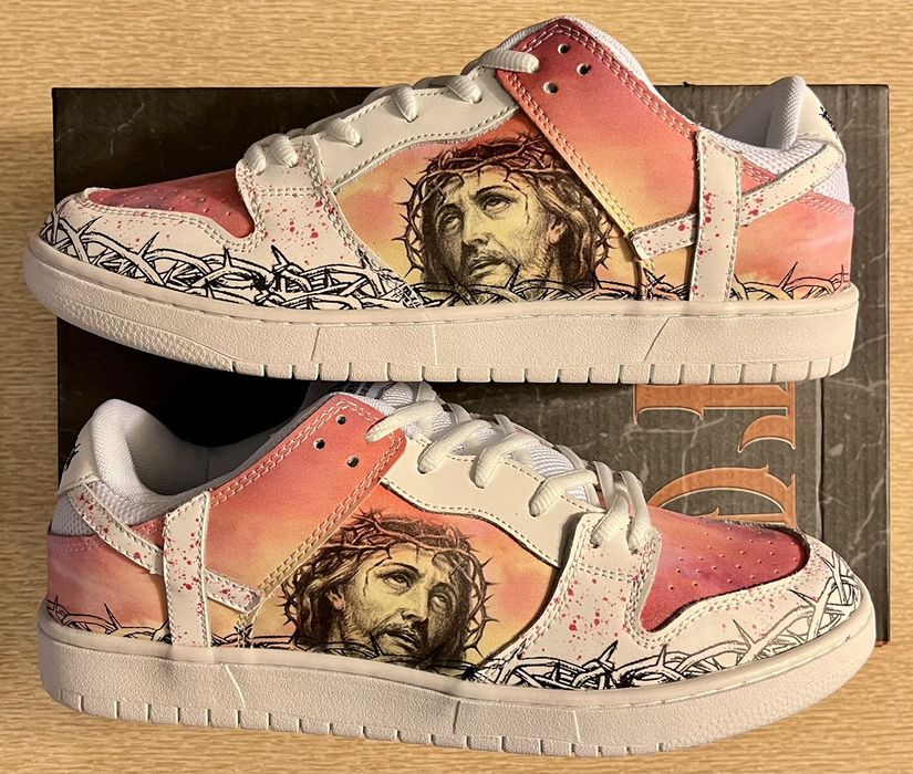 Kito Wares Kito Wares “Passion of Christ” Sneakers | Grailed