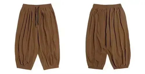 Japanese Brand 20SS Indigo Union Japan Brown Relaxed Fit Worker Pants Size US 31 - 4 Thumbnail