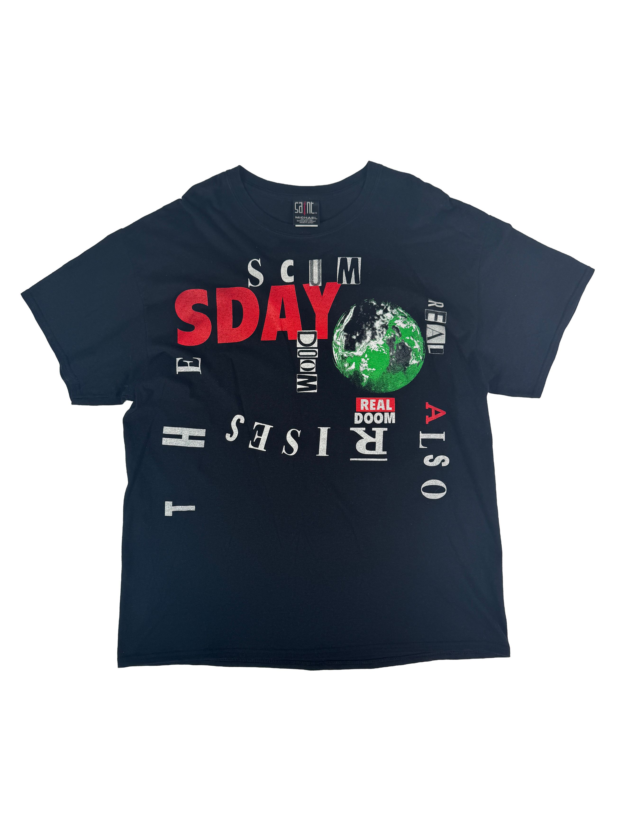 Saint Michael SAINT MICHAEL Sunday Print T Shirt Size US L / EU 52-54 / 3 - 1 Thumbnail