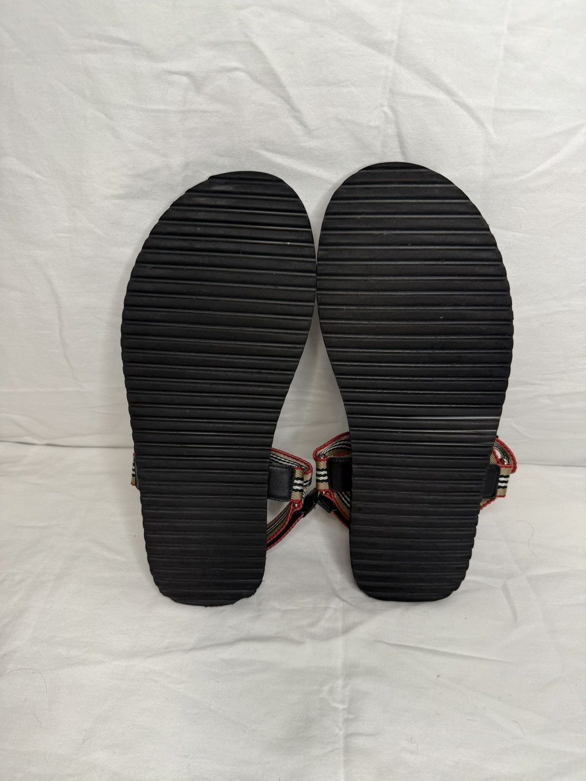 Burberry Burberry Stripe Webbing Sandals – W Straps – 44 EU / 11 M US Size US 11 / EU 44 - 6 Thumbnail