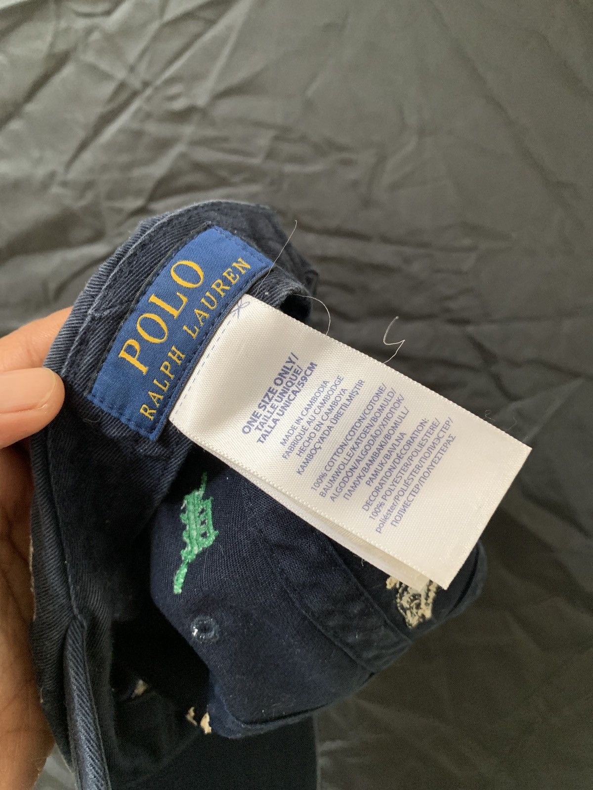 Polo Ralph Lauren × Vintage Polo ralph lauren hat full patch Size ONE SIZE - 9 Thumbnail