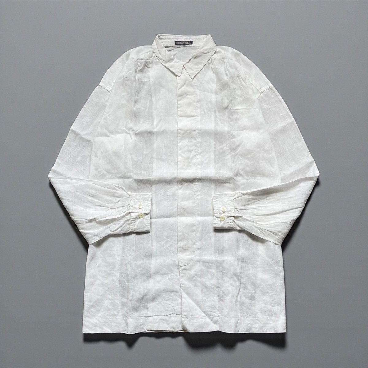 Issey Miyake 80’s Issey Miyake Men Button Up Shirt Size US XL / EU 56 / 4 - 1 Thumbnail