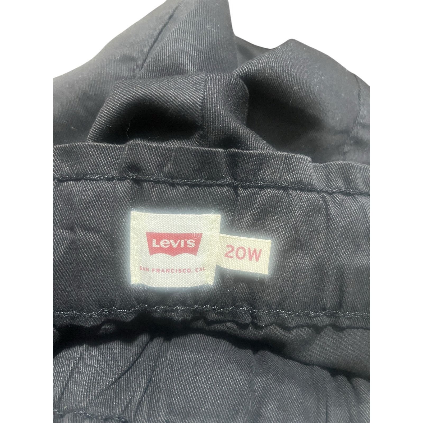 Levi's Levi's Black Jogger Sz 20W NWT Drawstring/Elasticized Waist Size 42" / US 20 - 7 Thumbnail
