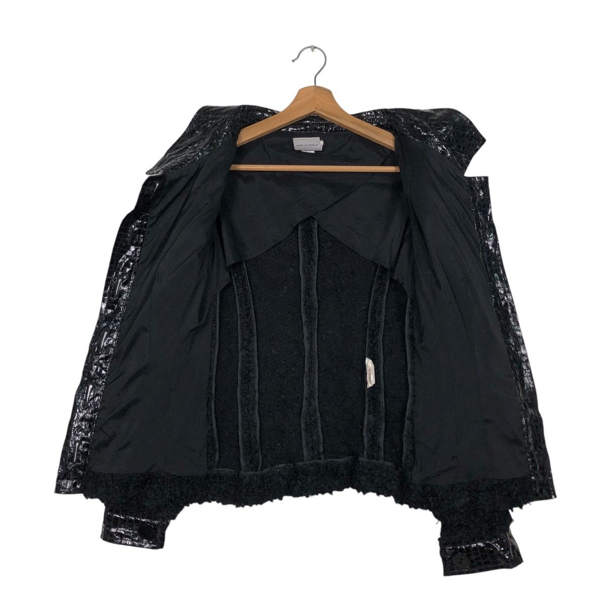 Japanese Brand Vintage Cropped Biker Jacket Quilted Tartan Angelo Tarlazzi Size M / US 6-8 / IT 42-44 - 14 Thumbnail