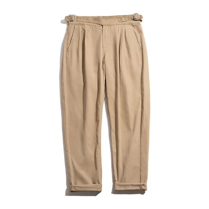 American Retro High Ghurka Waist Workwear