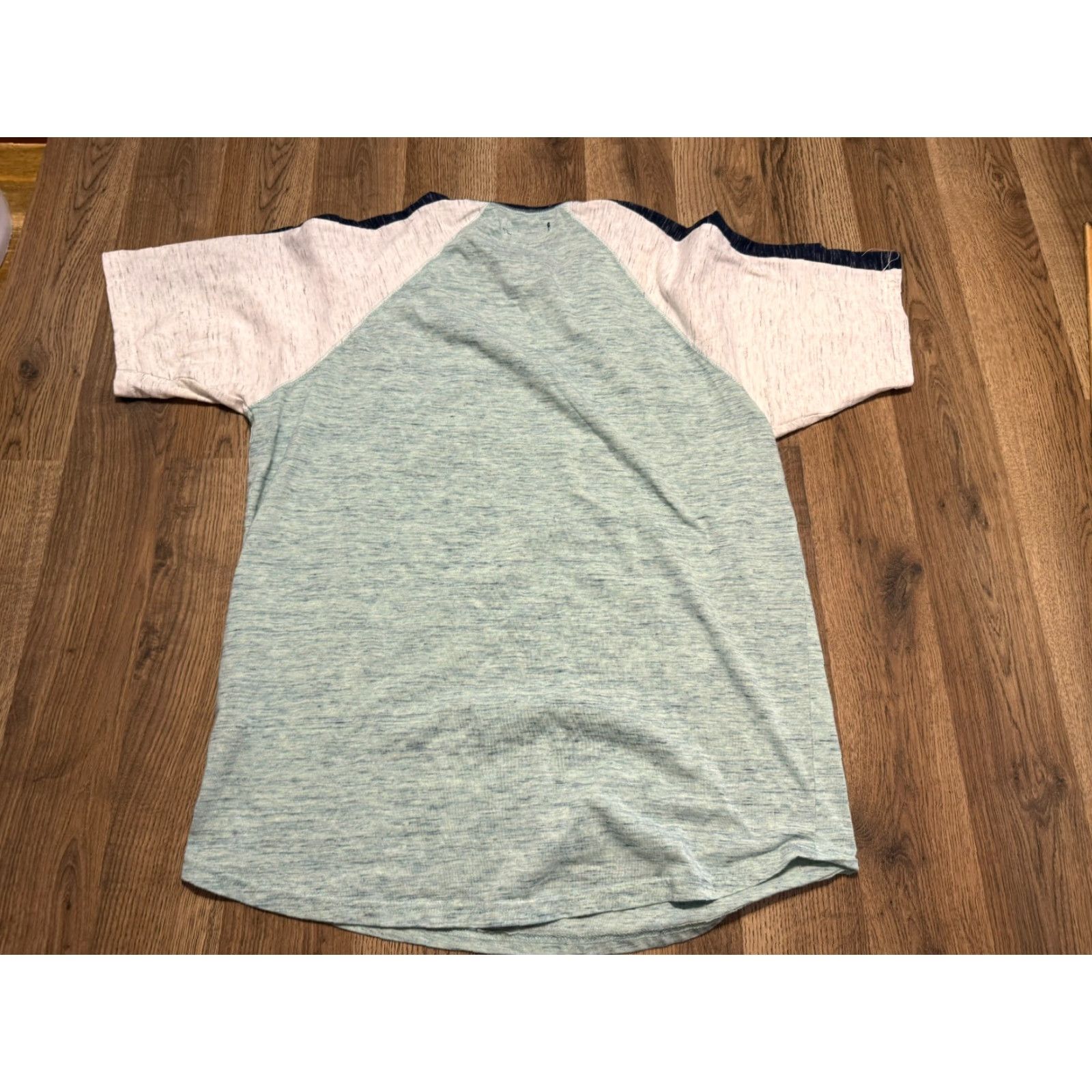 Vintage VINTAGE? (no) Ocean Current Shirt Men's XXL Green Pocket Tee Round Neck 2XL Short Sleeve T-Shirt Men Size US XXL / EU 58 / 5 - 2 Thumbnail