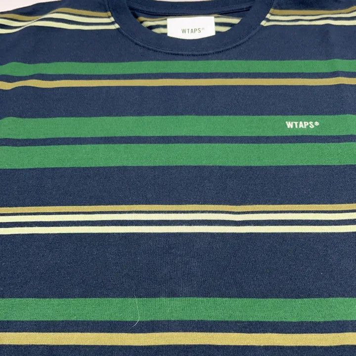 Wtaps WTAPS Striped Casual Embroidery Long Sleeve Tee -2507 Size US M / EU 48-50 / 2 - 7 Thumbnail