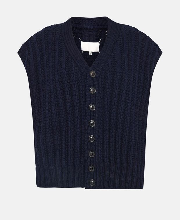 Maison Margiela Wool cardigan Size XS / US 0-2 / IT 36-38 - 1 Thumbnail