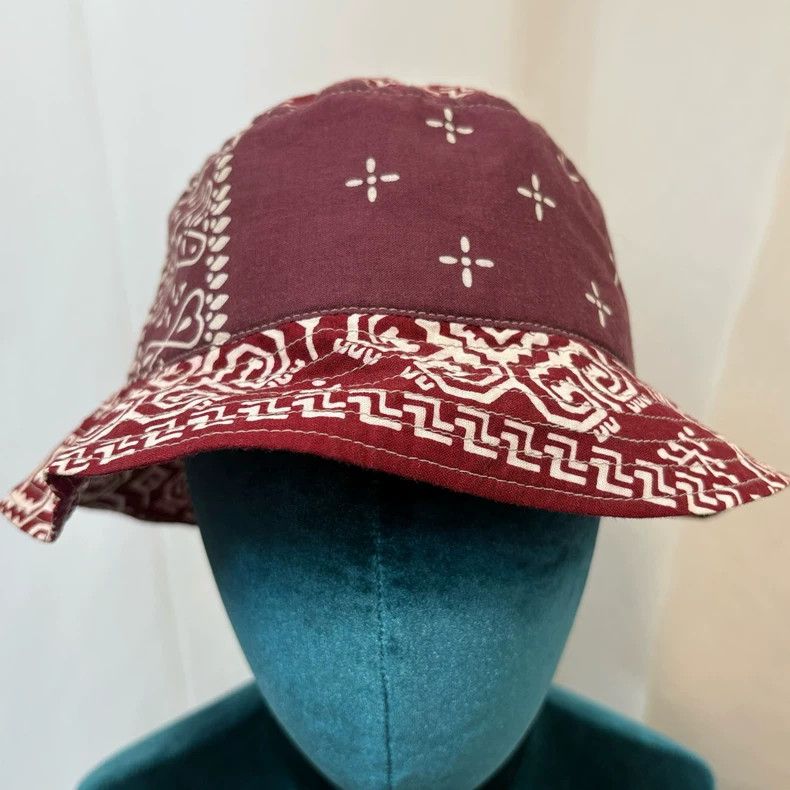 Kapital KAPITAL Patchwork Bandana Bucket Hat- dmc Size ONE SIZE - 1 Thumbnail