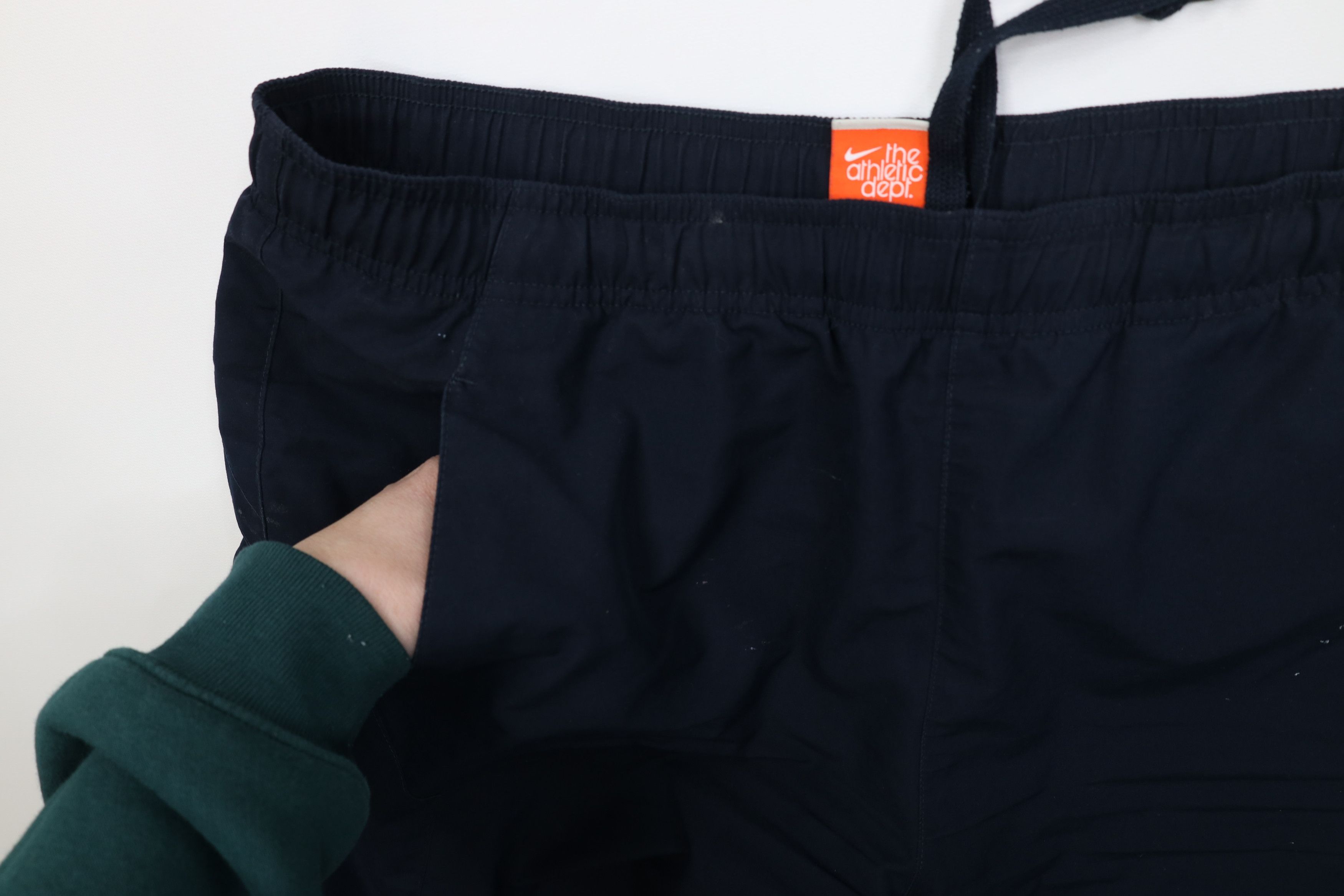Nike Vintage Y2K Nike Travis Scott Mini Swoosh Lined Pants Blue Size US 36 / EU 52 - 10 Thumbnail