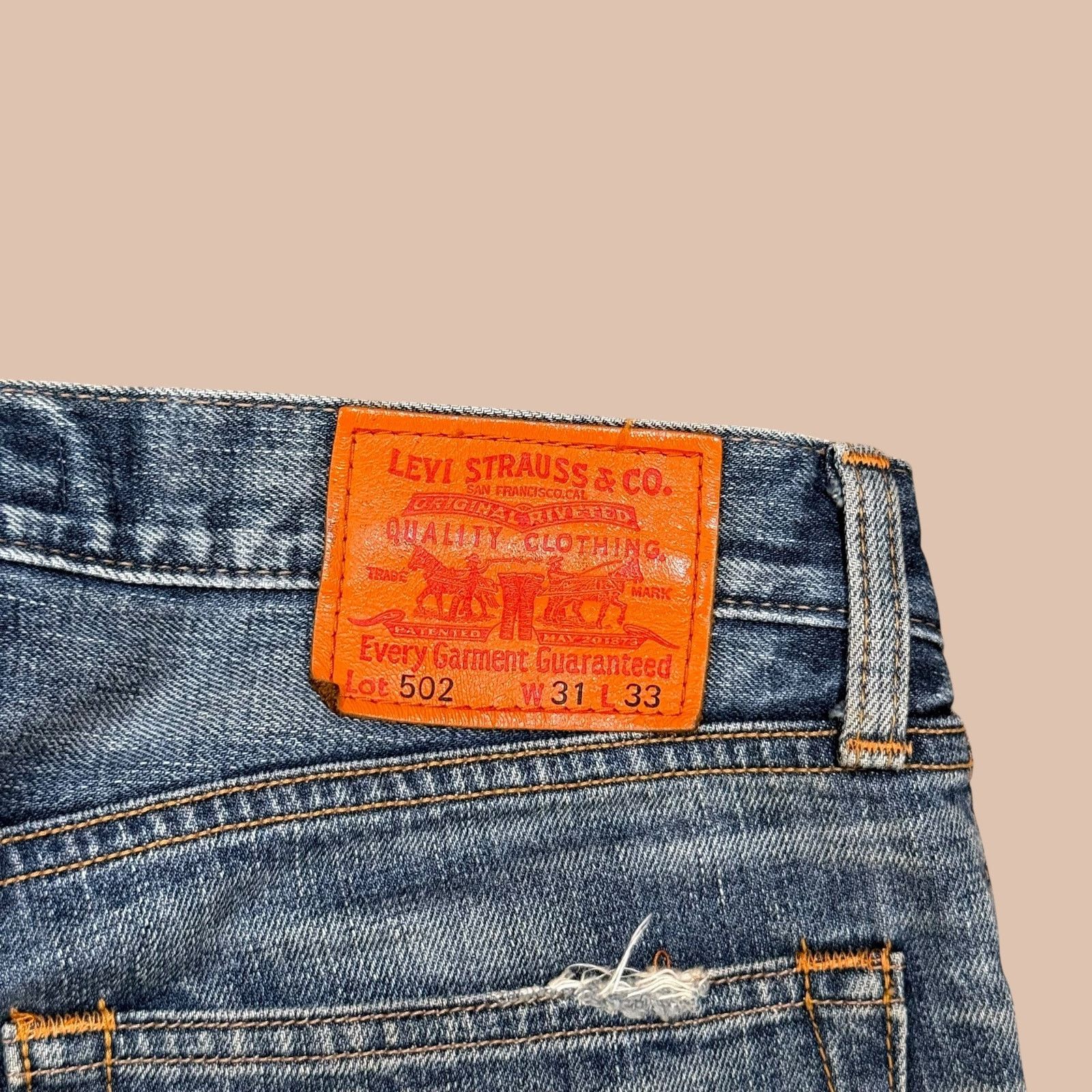 Levi's × Vintage Vintage Japanese Levi's 502 Denim Jeans Size 31 Size 31" - 4 Thumbnail