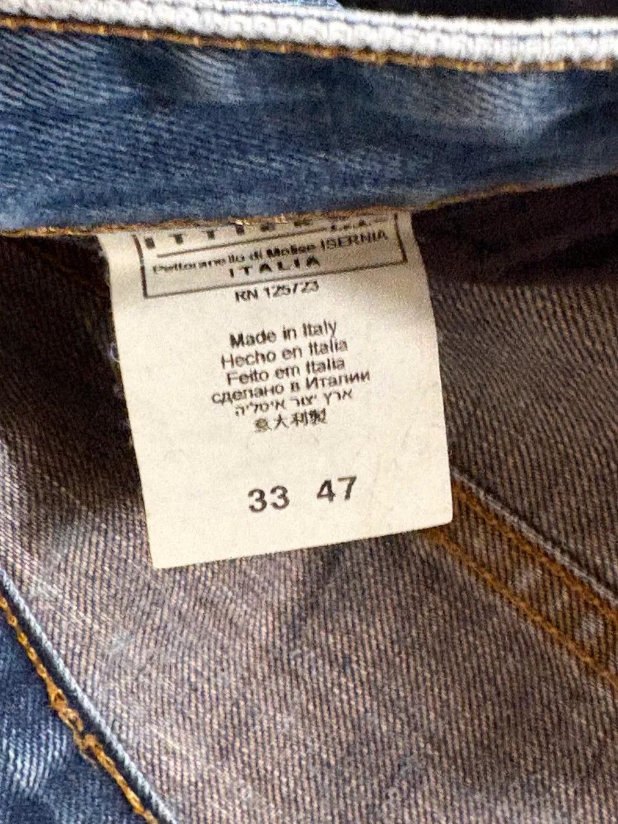John Galliano AW2011 Galliano Blue Denim Distressed Jeans Size US 31 - 10 Thumbnail