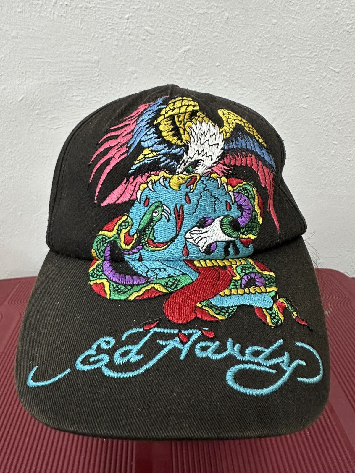 Ed Hardy Ed Hardy Kids Cap by Christian Audigier Vintage Tattoo Size ONE SIZE - 1 Thumbnail