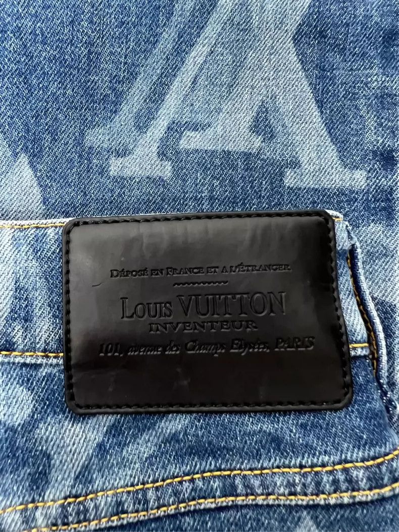 Louis Vuitton Louis Vuitton Presbyopia full LOGO jeans Size US 36 / EU 52 - 3 Thumbnail