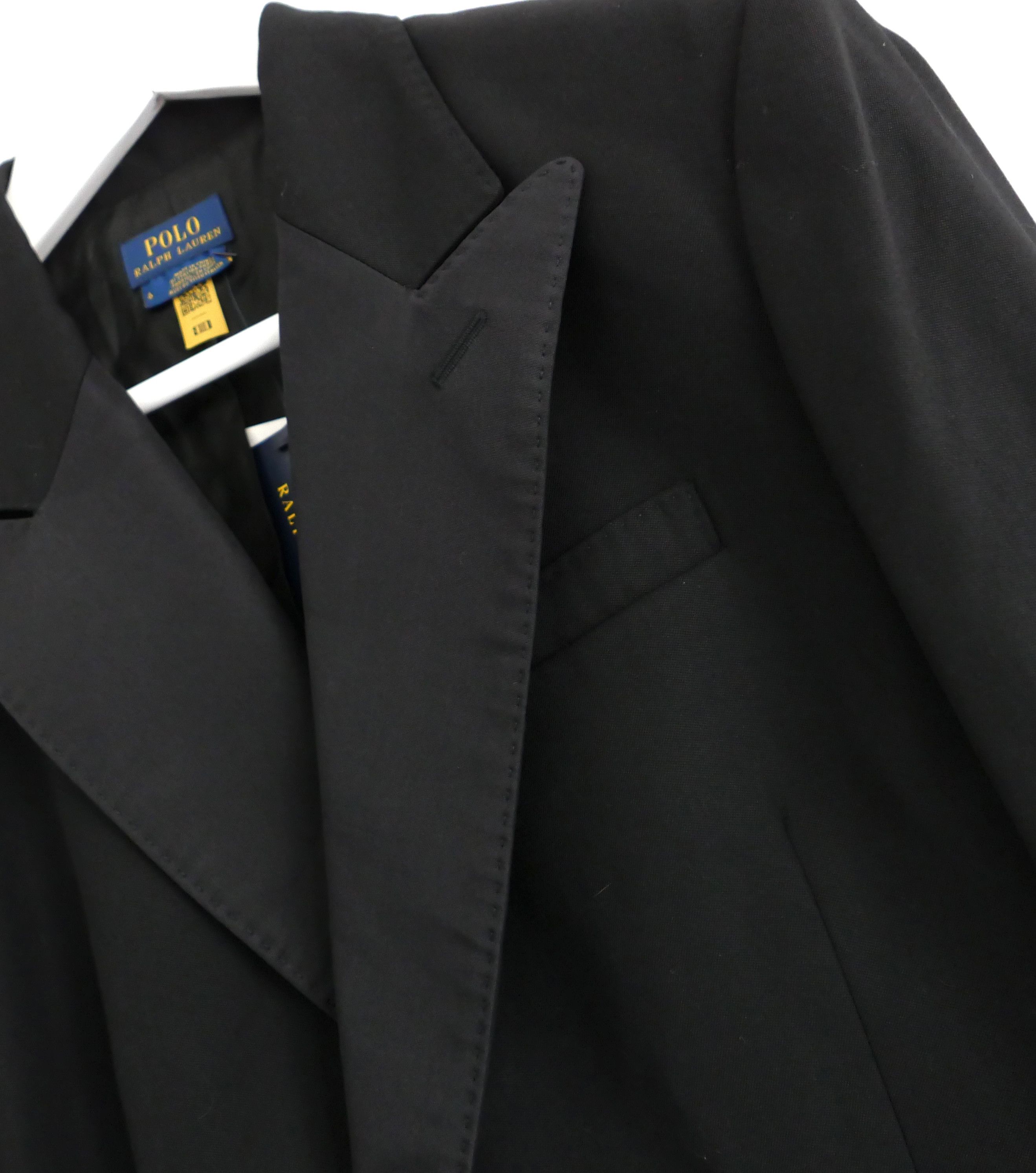 Polo Ralph Lauren Polo Ralph Lauren Satin Lapel Cropped Tuxedo Jacket Size M / US 6-8 / IT 42-44 - 3 Thumbnail