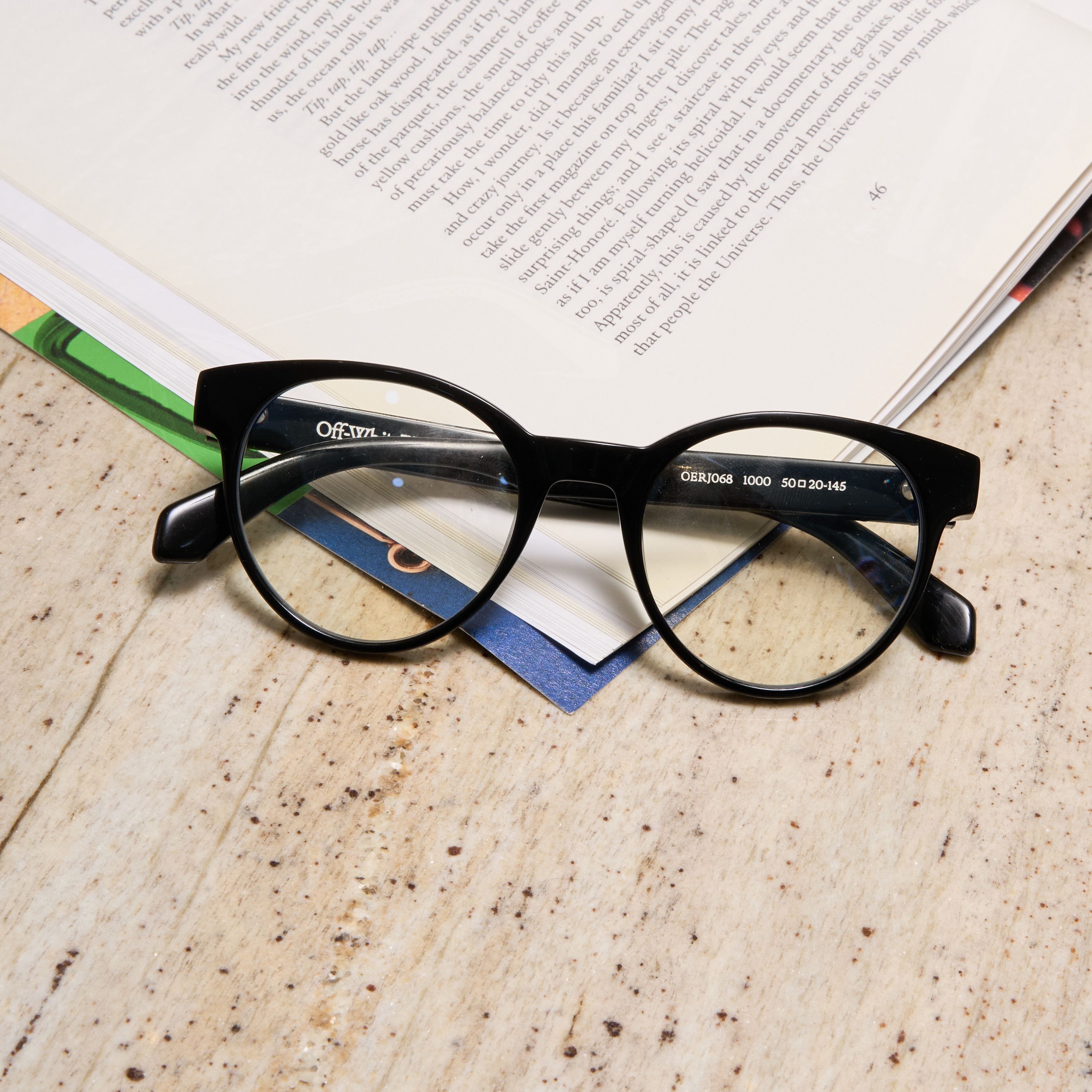 Off-White OFF WHITE Round Frame Glasses black Size ONE SIZE - 2 Thumbnail