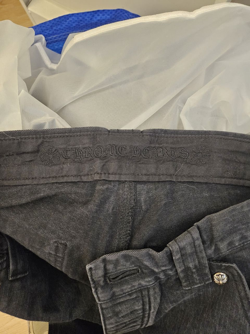 Chrome Hearts Double Knee Carpenter Fatigue Jeans Size US 28 / EU 44 - 3 Thumbnail