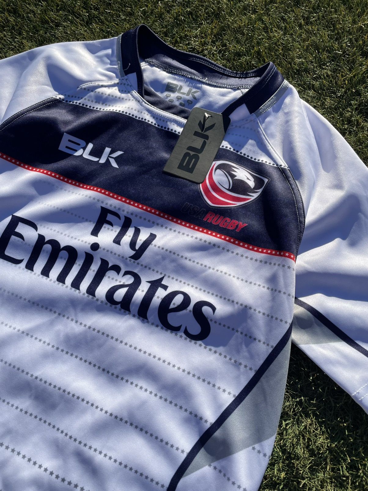 Other Team USA Jersey size s Blue Rugby BLK Team Fly Emirates NWT Size US S / EU 44-46 / 1 - 2 Thumbnail