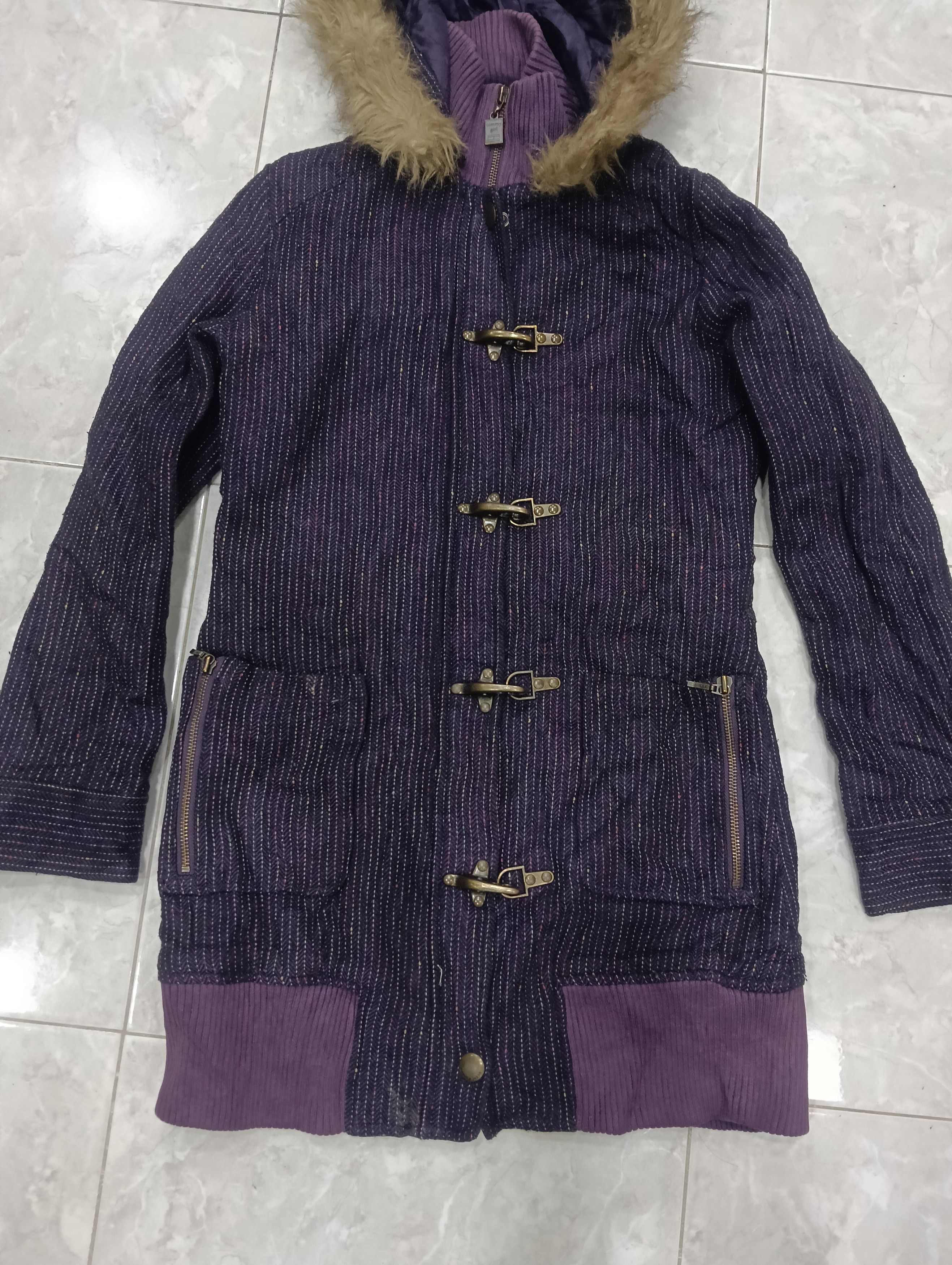 Designer × Japanese Brand × Tommy Hilfiger Tommy Girl Hoodie Jacket Size M / US 6-8 / IT 42-44 - 2 Thumbnail