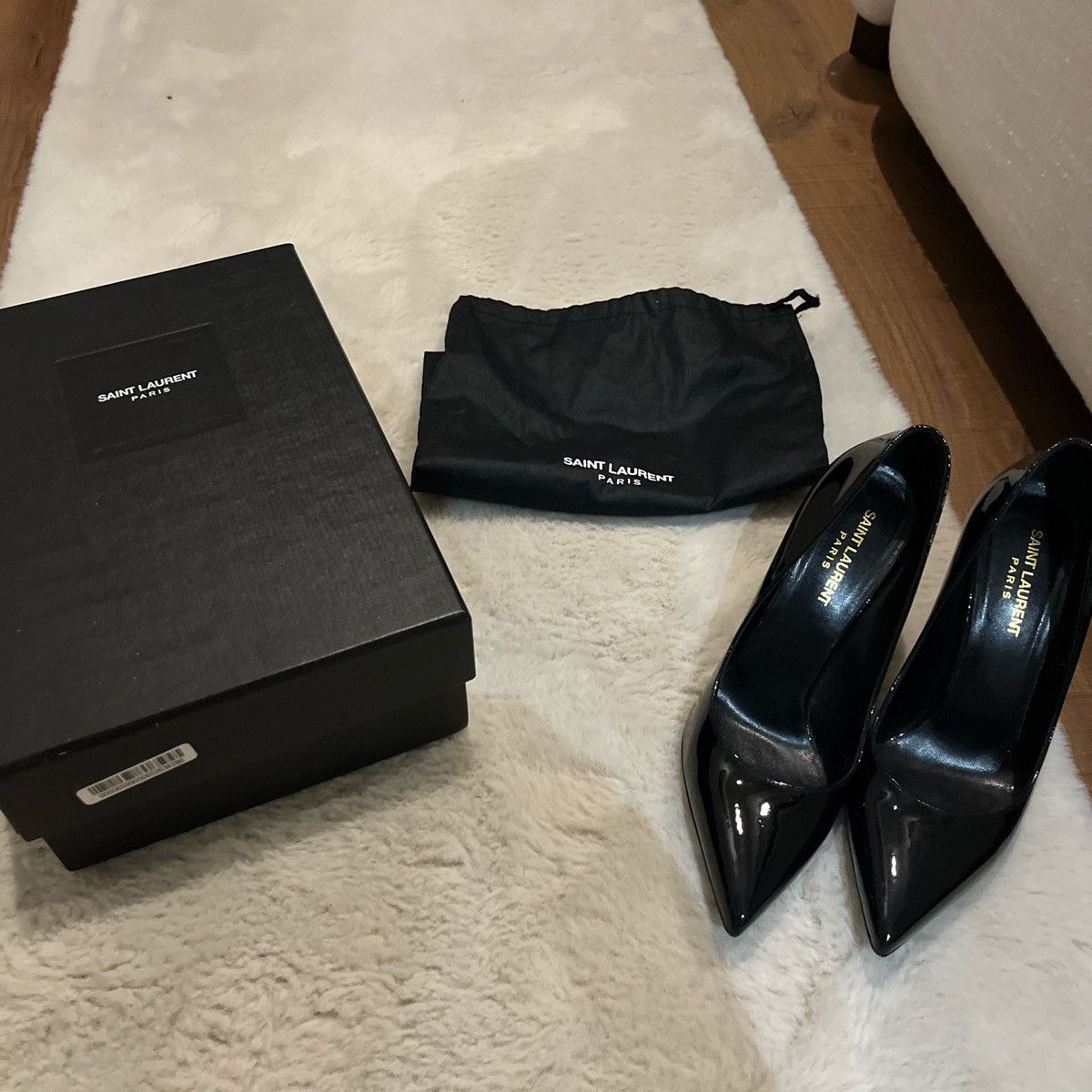 Saint Laurent Paris Saint Laurent Zoe Pumps Size US 8 / IT 38 - 1 Thumbnail
