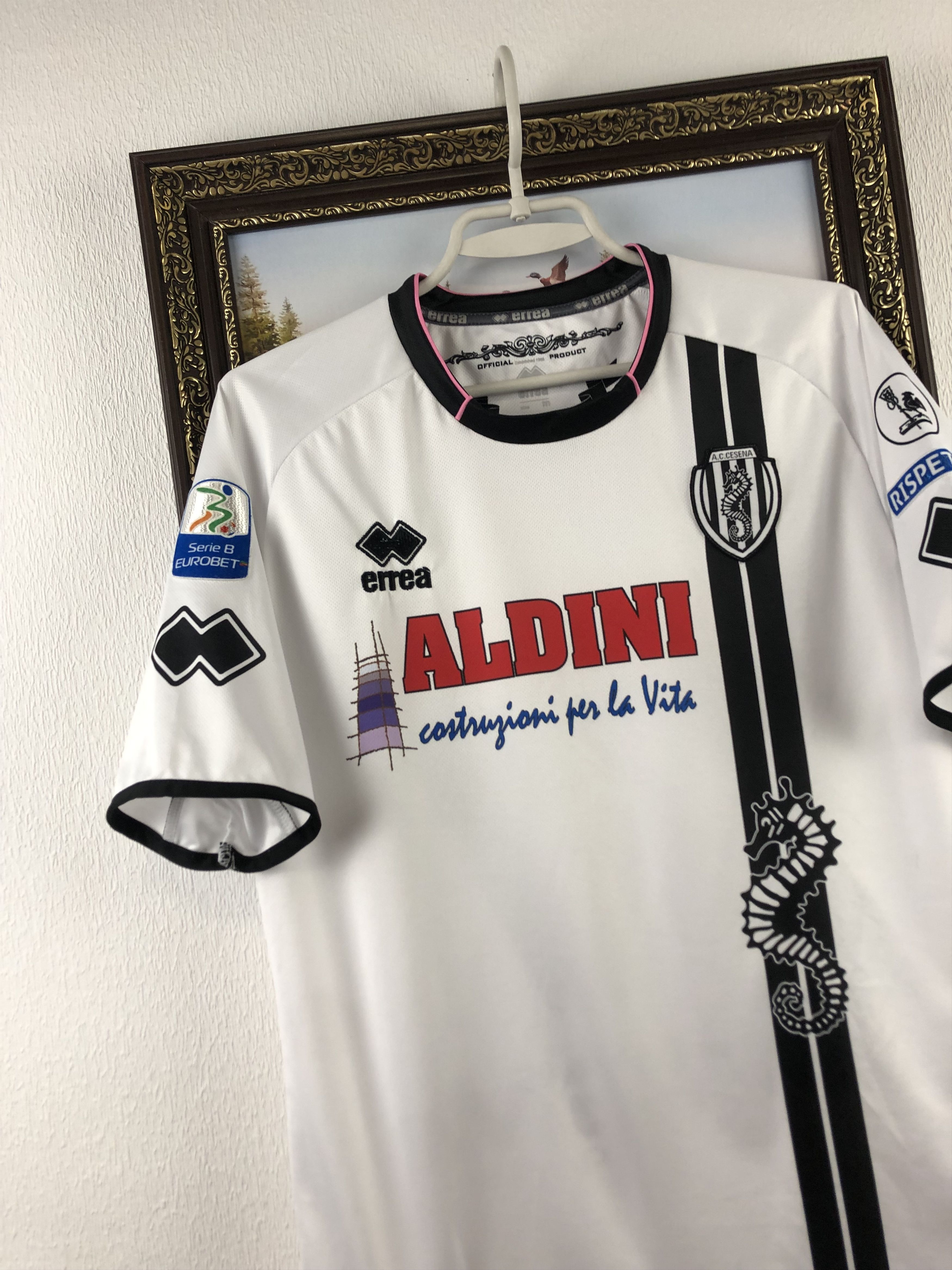 Other Cesena football shirt Match Worn Soccer Garritano Maglia Tee Size US M / EU 48-50 / 2 - 8 Thumbnail