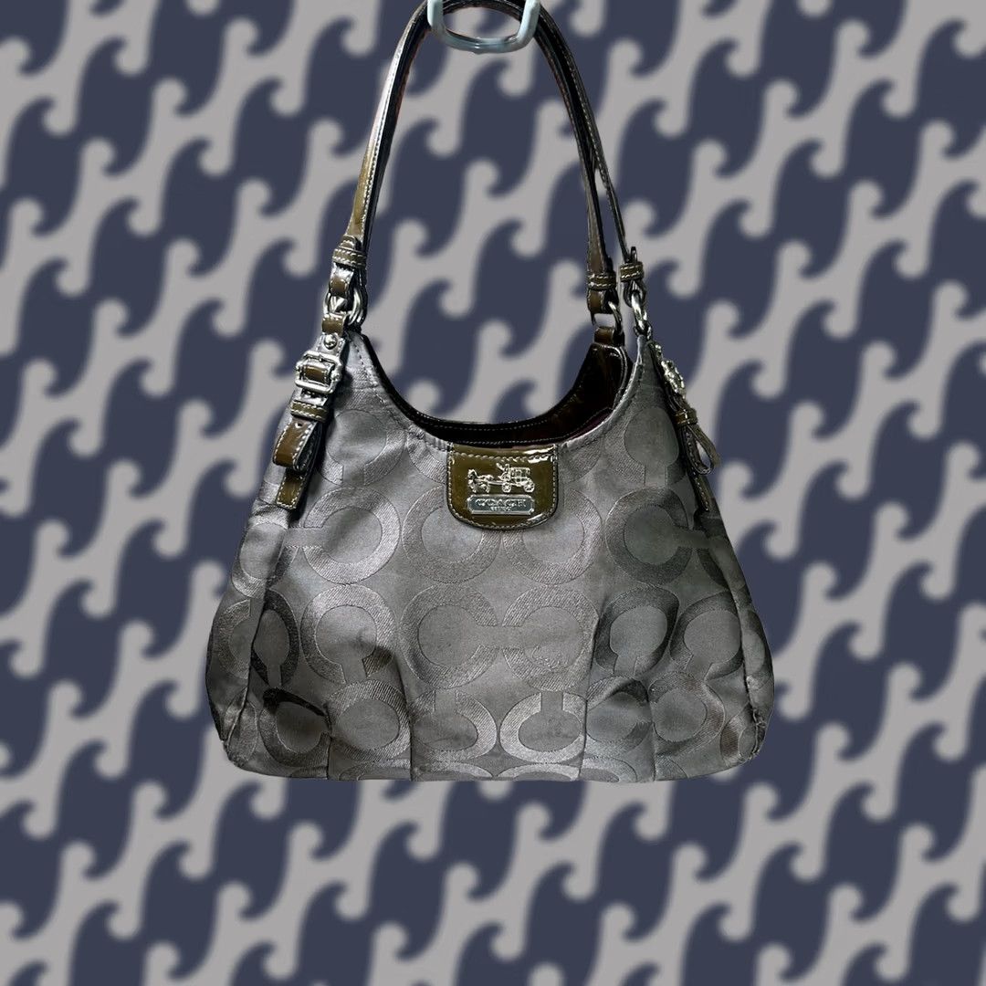 Coach VINTAGE Coach Madison Brown Authentic Shoulder Bag Women Size ONE SIZE - 1 Thumbnail