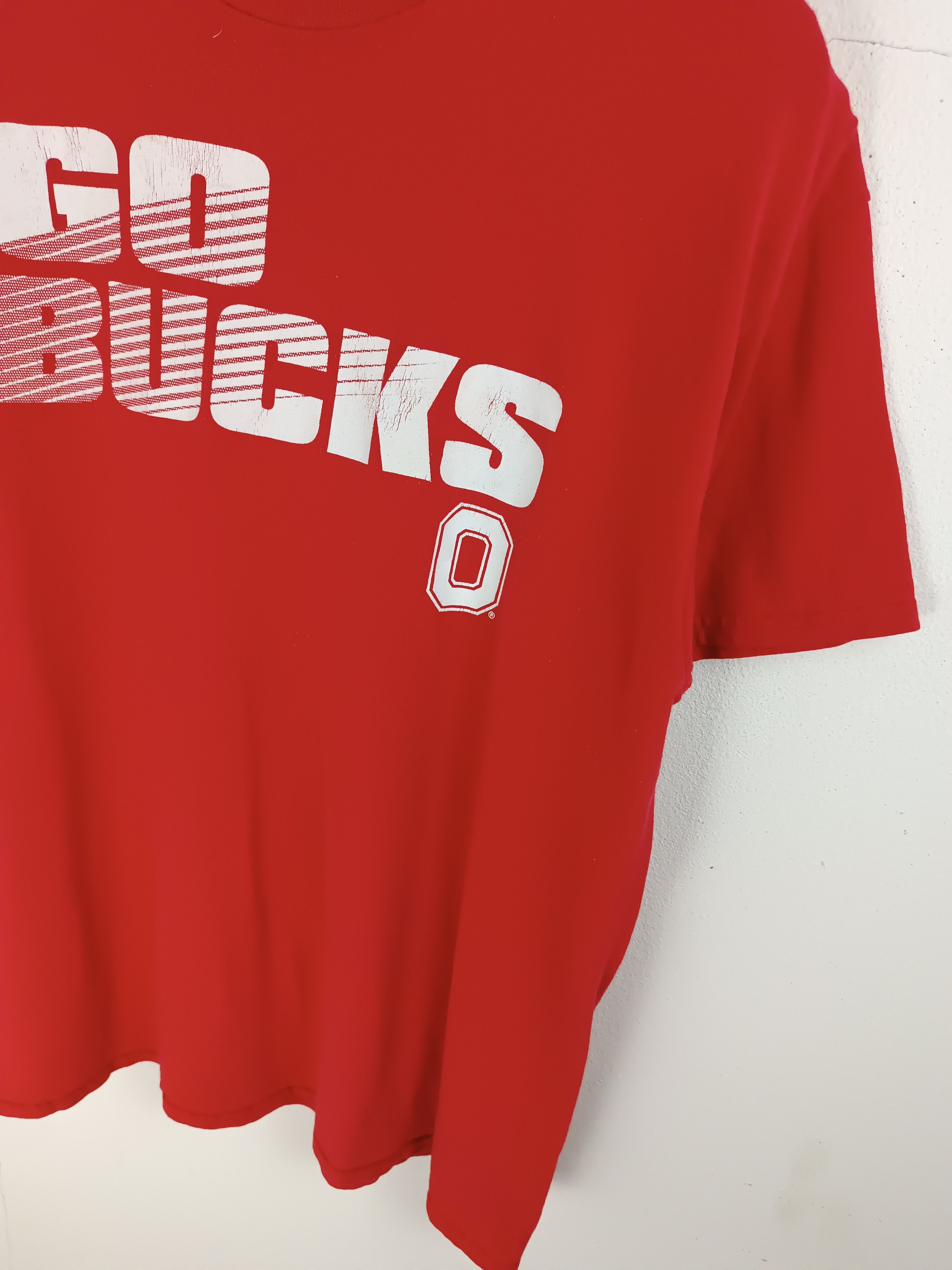 NFL VINTAGE GO BUCKS OHIO STATE BUCKEYE Y2K TEE Size US L / EU 52-54 / 3 - 9 Thumbnail