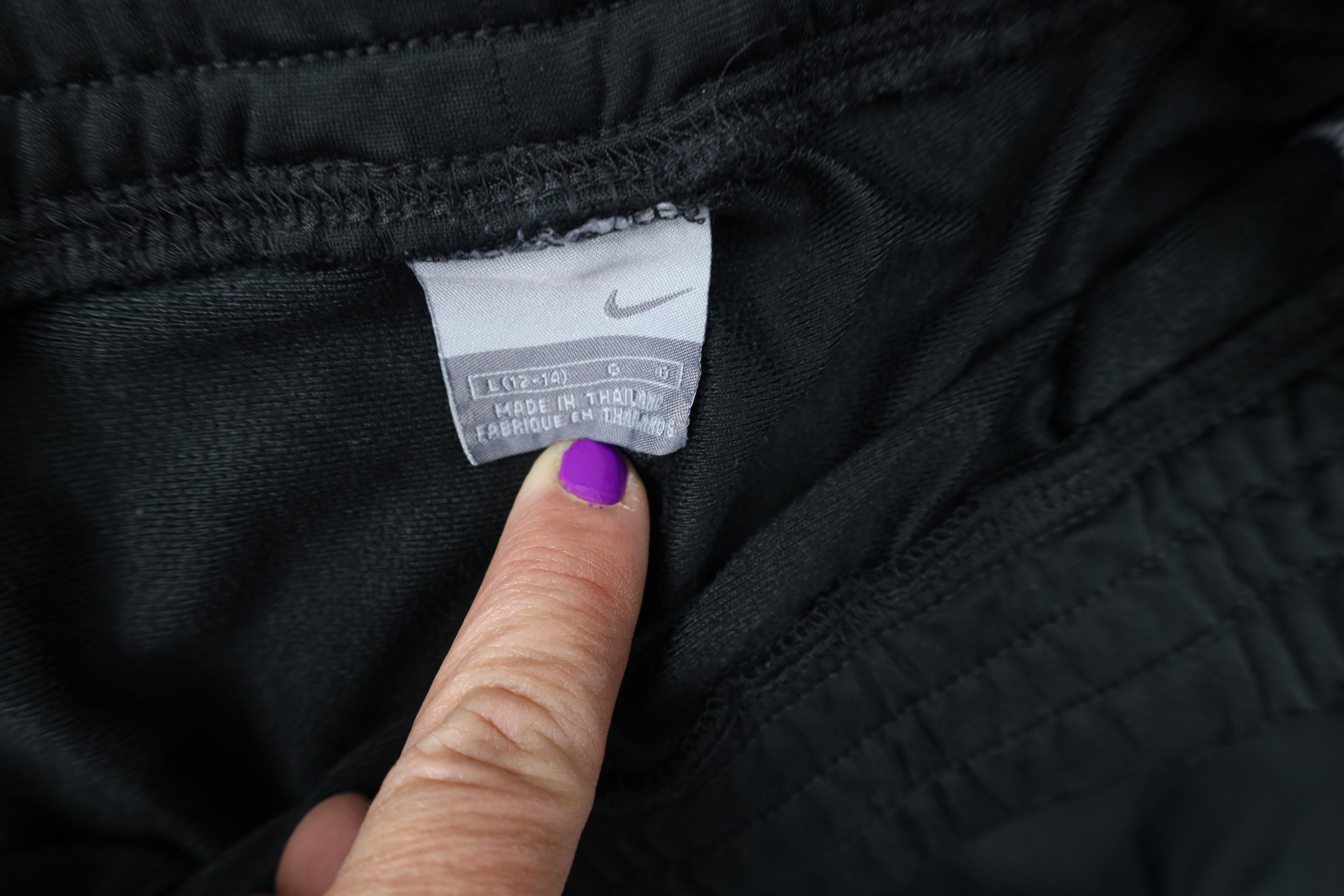 Nike Vintage Y2K Nike Scott Mini Swoosh Striped Wide Leg Pants Size US 36 / EU 52 - 7 Thumbnail