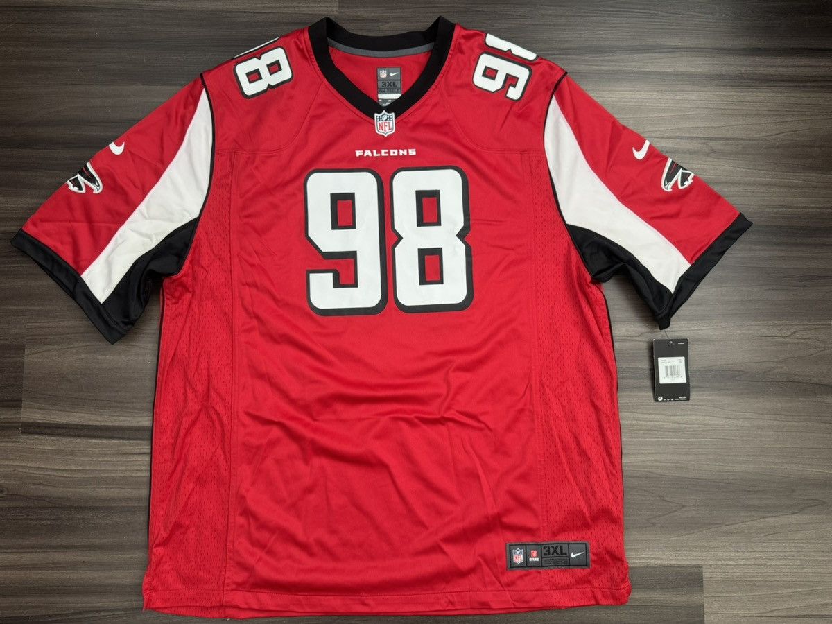 3XL Atlanta Falcons Takkarist McKinley #98 NFL Game Jersey