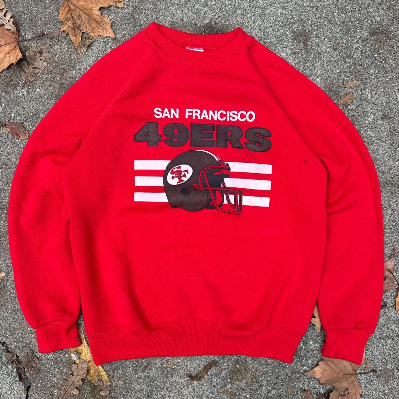 NFL Vintage 80s Santee Sweats Retro 49ers Crewneck Size Large Size US L / EU 52-54 / 3 - 1 Thumbnail