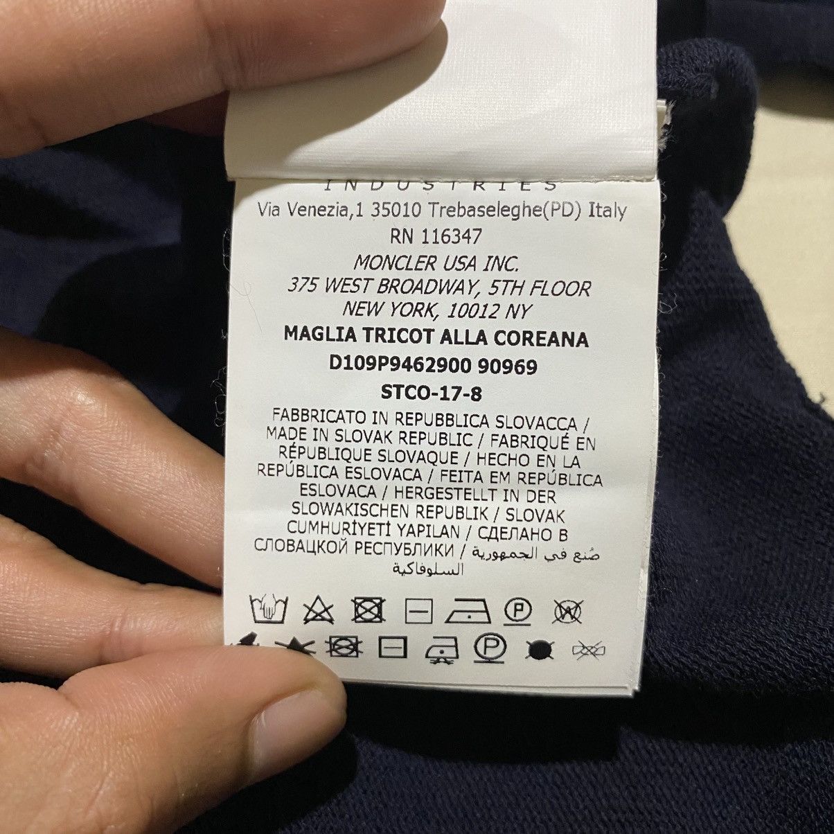Moncler Moncler Maglia Tricot Alla Coreana Jacket Size M / US 6-8 / IT 42-44 - 8 Thumbnail