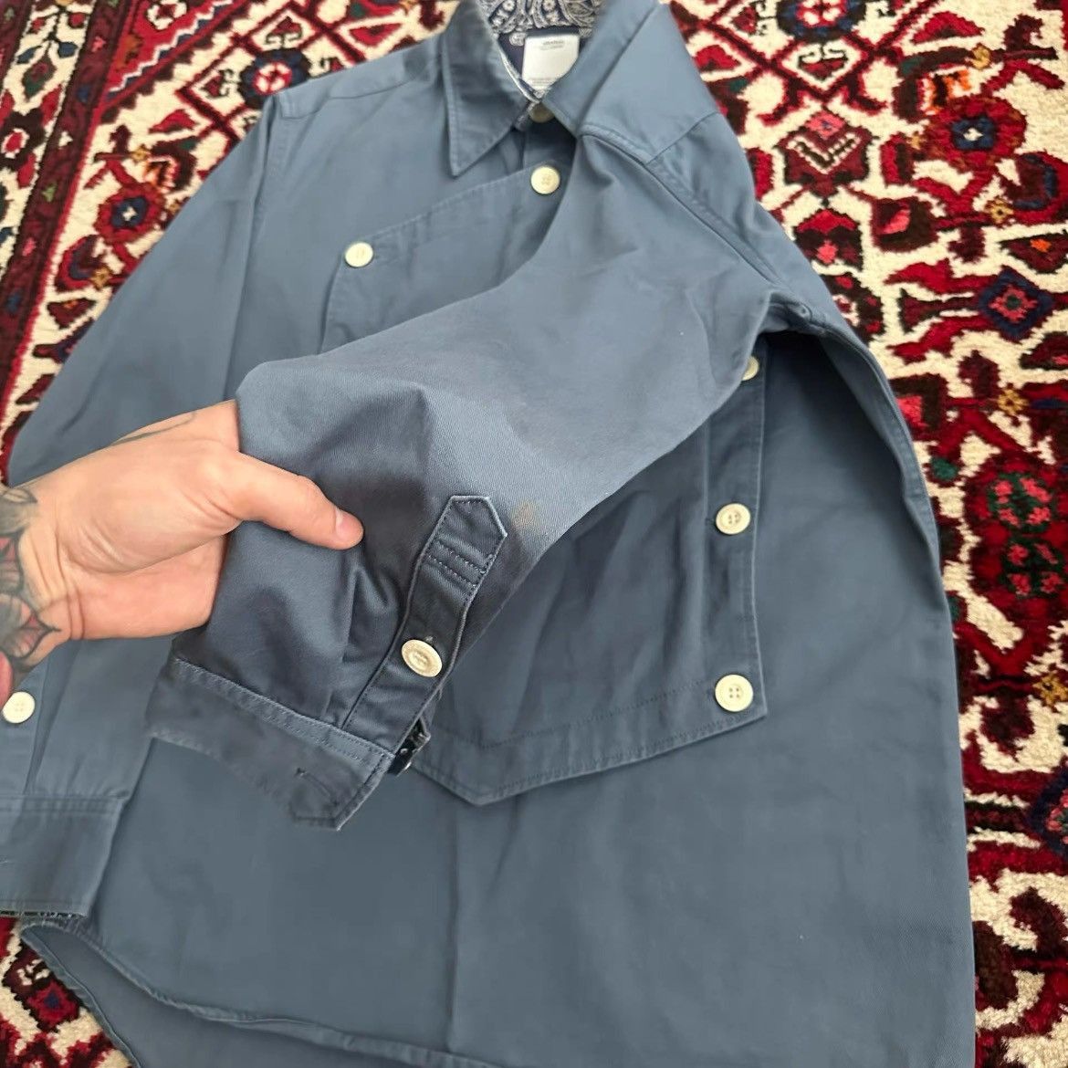 Visvim Sz 1 Visvim 11AW Gize Patches Light Shirt Jacket-2505 Size US S / EU 44-46 / 1 - 5 Thumbnail