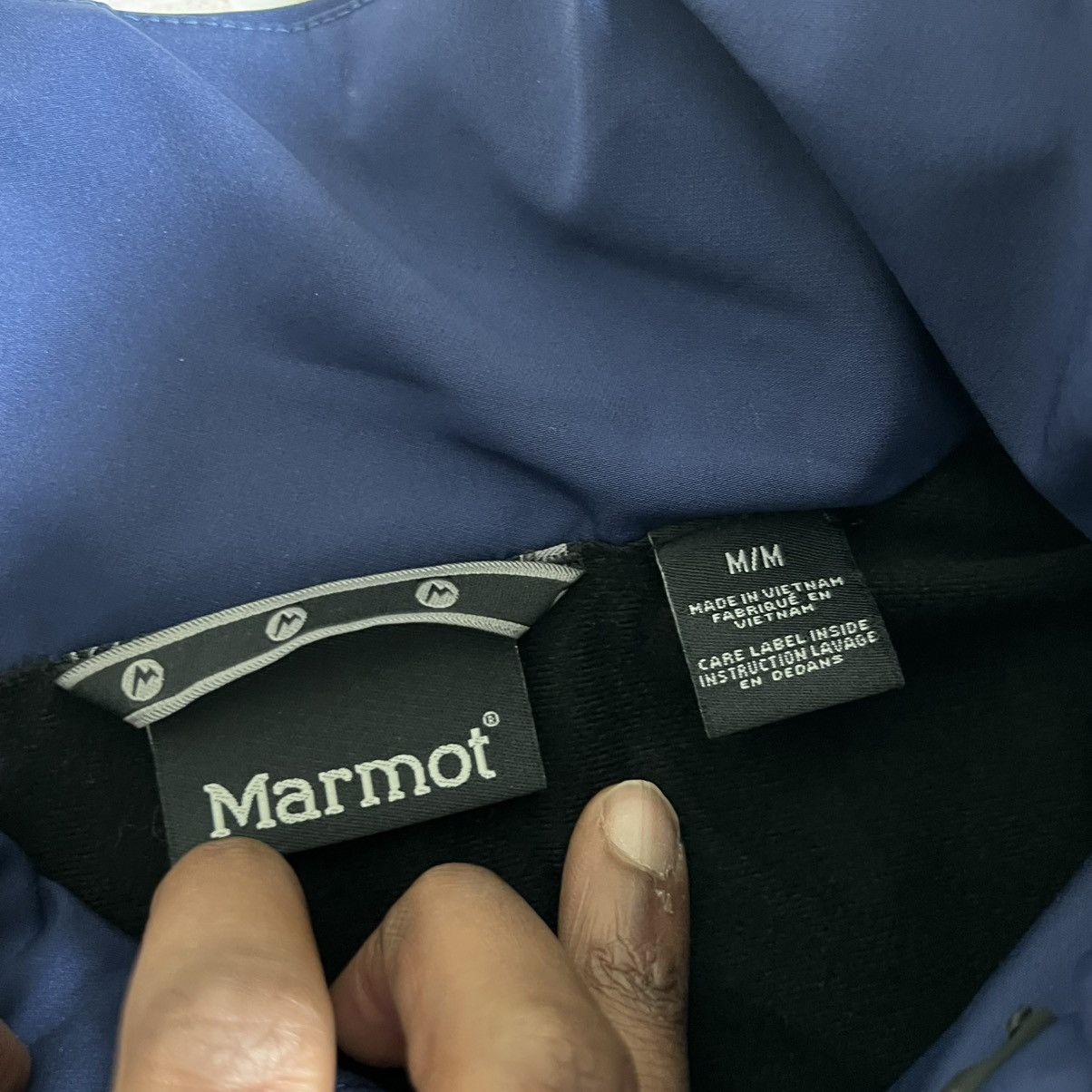 Marmot Marmot Alsek Jacket Medium Blue Soft Shell Water Full Zip Size US M / EU 48-50 / 2 - 5 Thumbnail