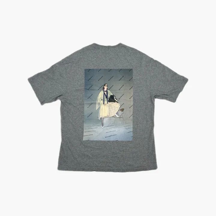 Balenciaga Balenciaga Balenciaga Gray Graphic Short Sleeve TShirt -25 Size US M / EU 48-50 / 2 - 3 Thumbnail