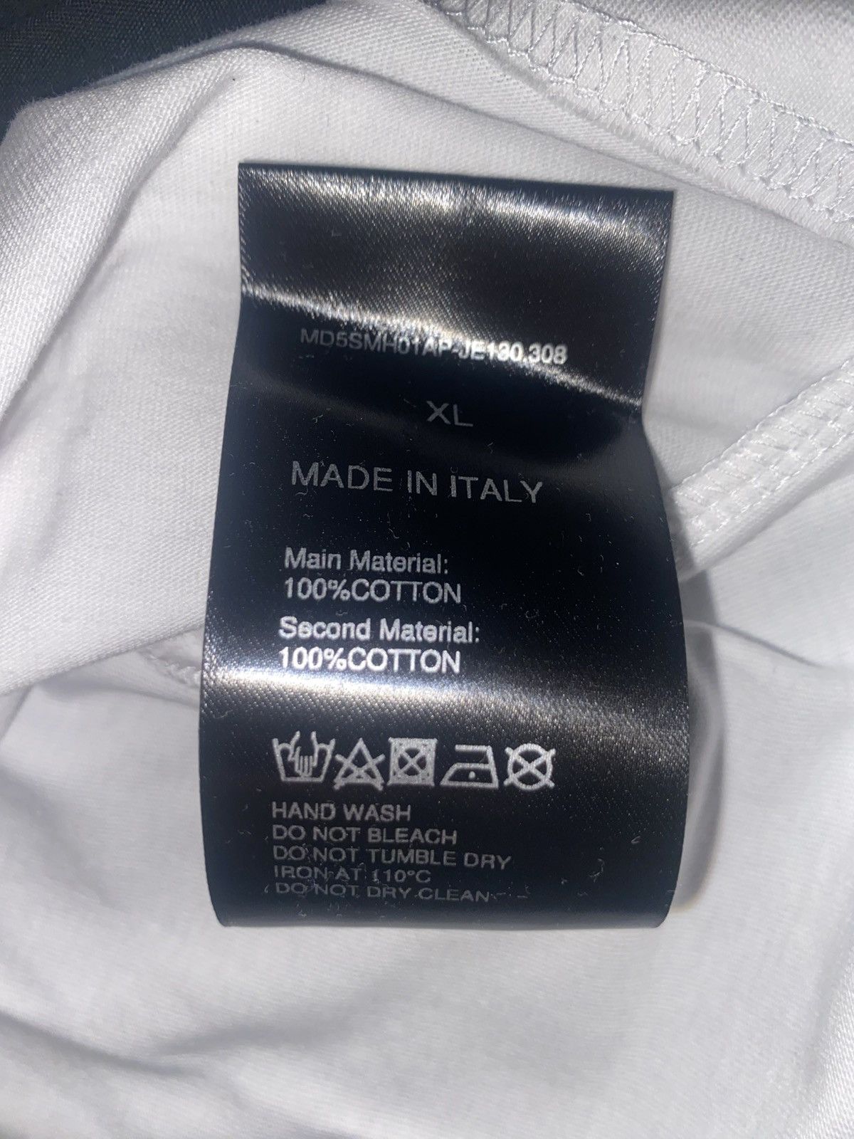 Marking Distance MARKING DISTANCE “TWINK” HARNESS T-SHIRT WHITE & RED Size US XL / EU 56 / 4 - 7 Thumbnail