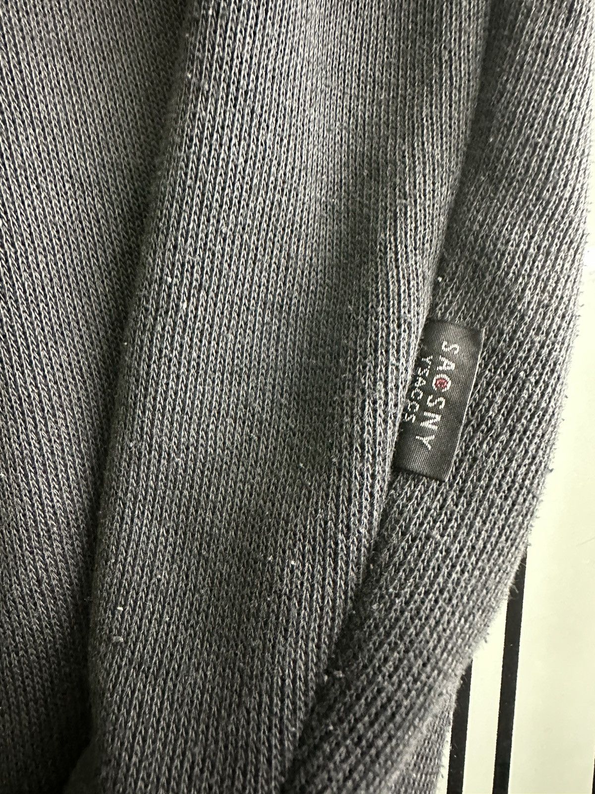 Japanese Brand × Y's × Yohji Yamamoto Vintage Y’sACCS Sacsny Faded Sweatshirt Size US L / EU 52-54 / 3 - 4 Thumbnail