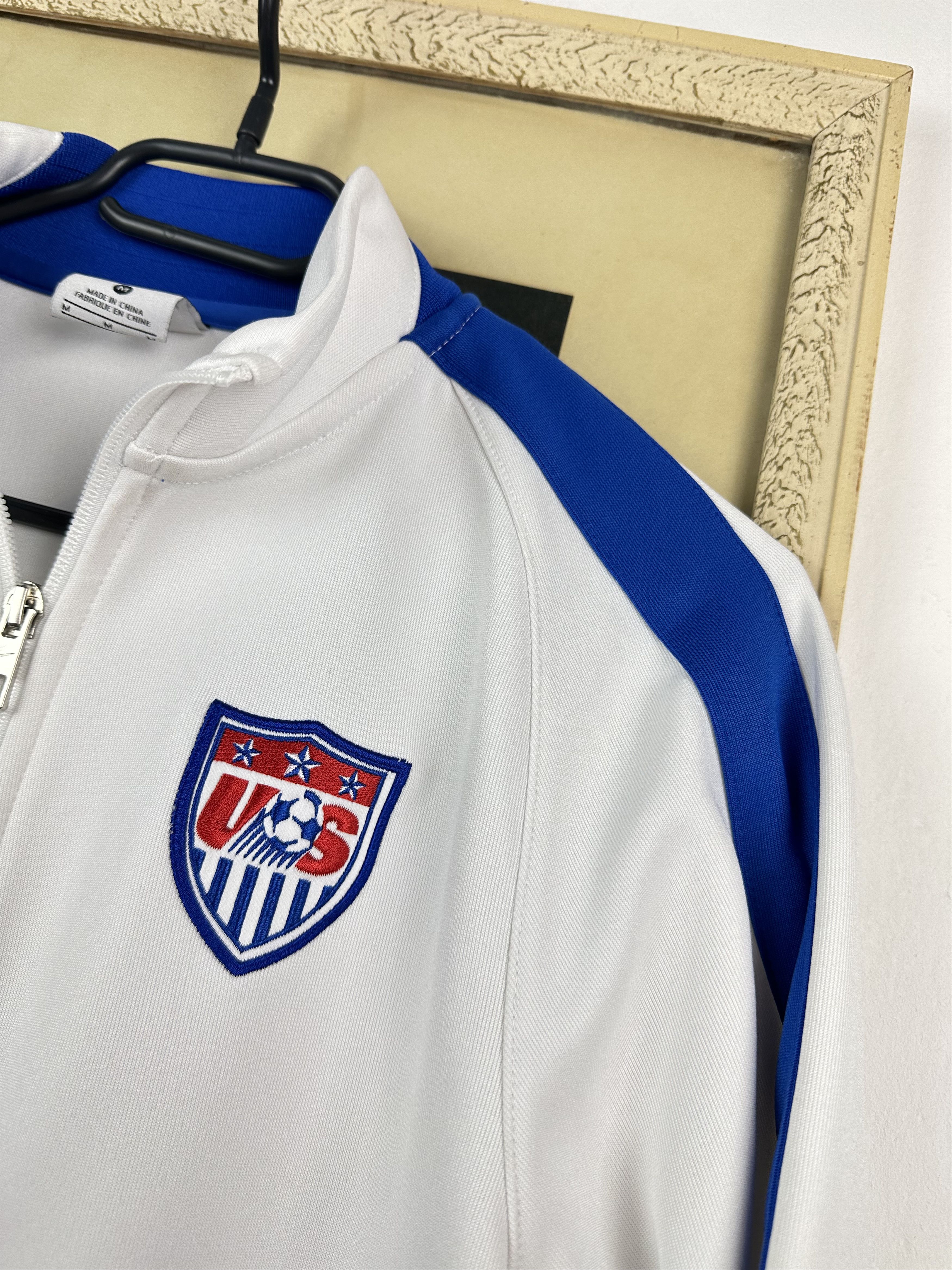 Nike Nike Woman USA Football Soccer Jacket Track Top Size M Size M / US 6-8 / IT 42-44 - 4 Thumbnail