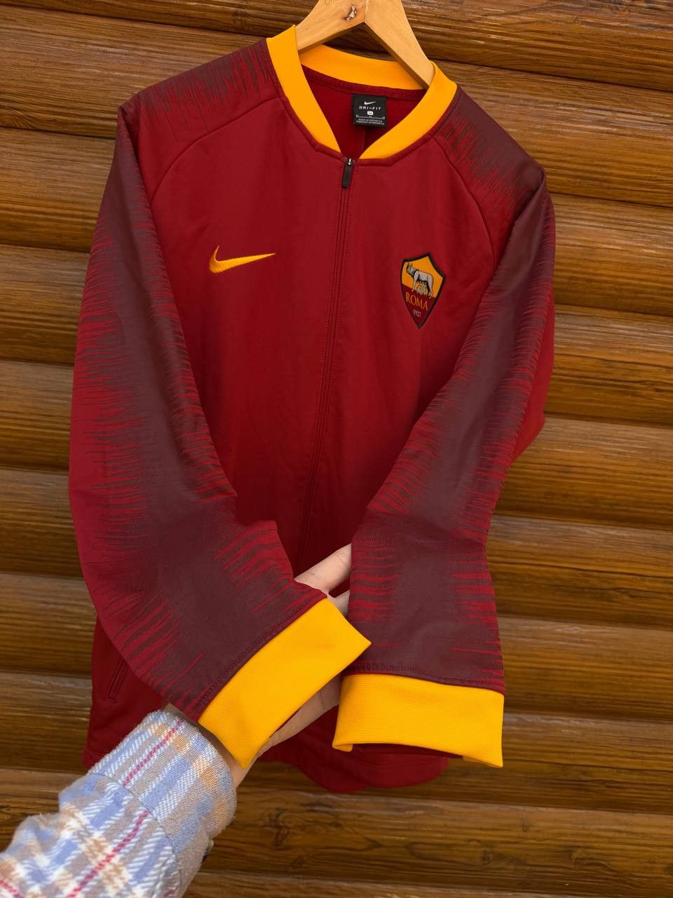 Nike AS Roma Nike Jacket Training Soccer Football size M Size US M / EU 48-50 / 2 - 4 Thumbnail