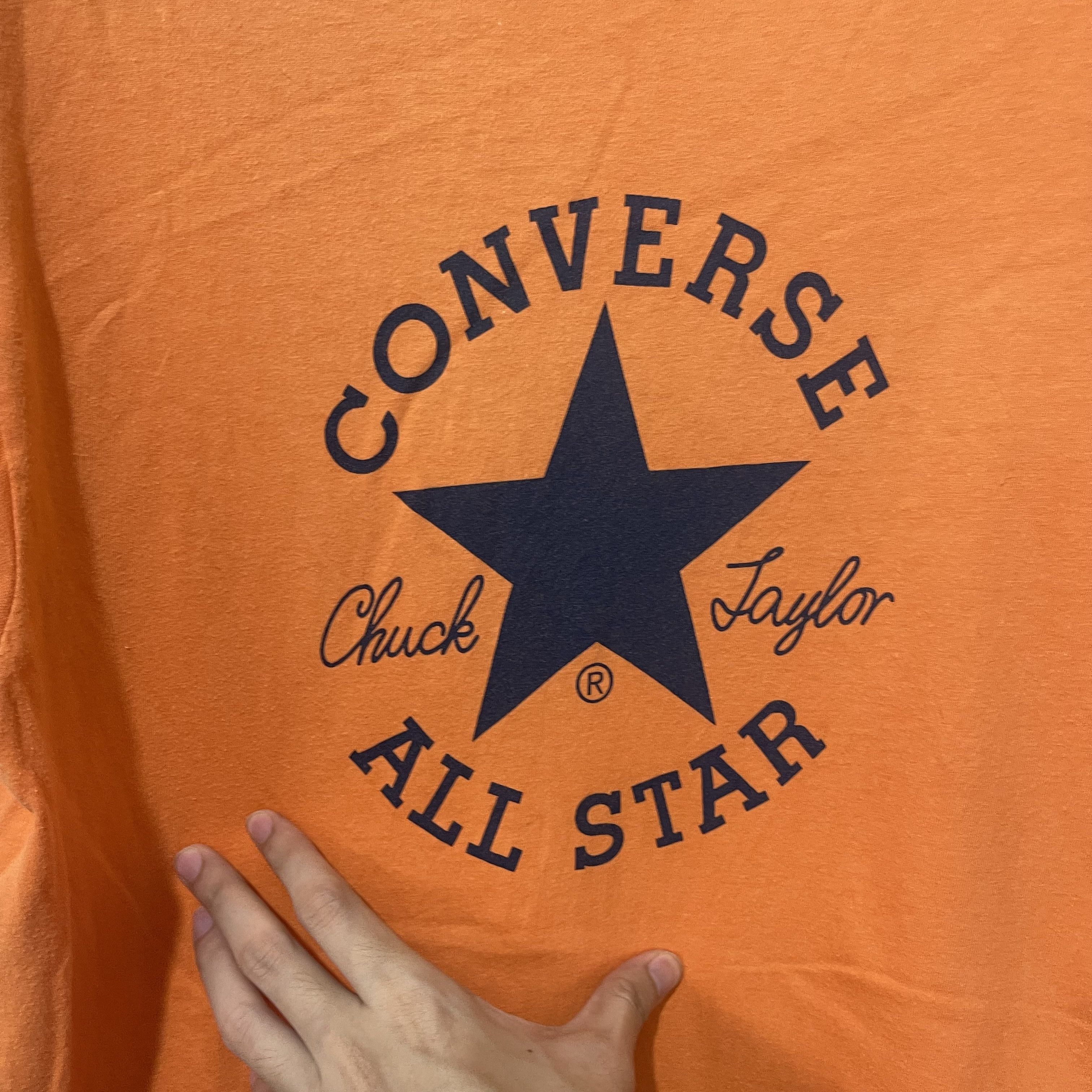 Converse Vintage 90s Convers Chuck Taylor all star T-shirt Size US M / EU 48-50 / 2 - 2 Thumbnail