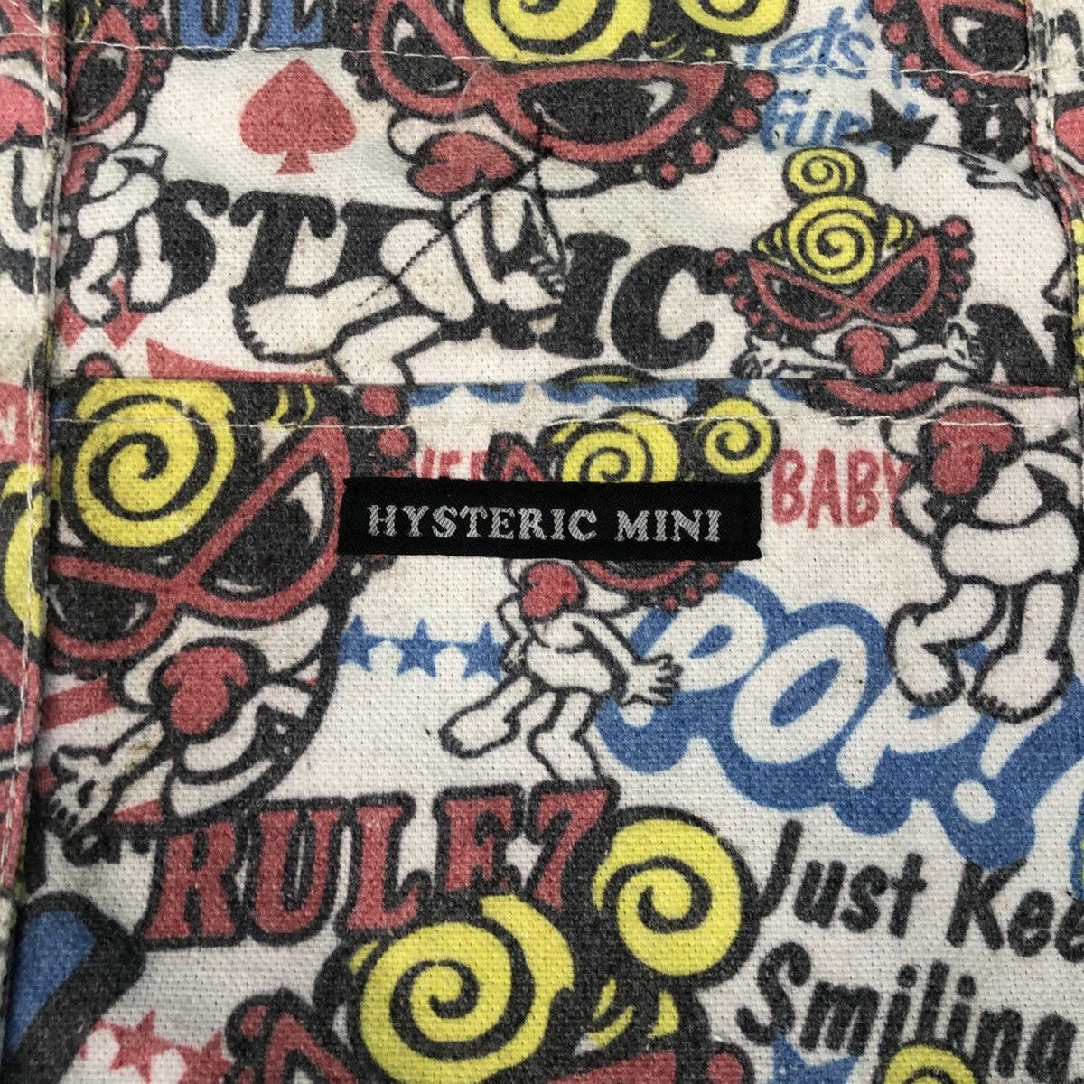 Hysteric Glamour HYTERIC MINI FULL PRINTER CANVAS TOTE BAG Size ONE SIZE - 3 Thumbnail